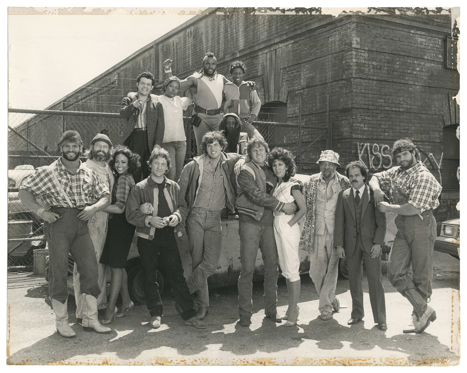 D.C. Cab Film Cast Photograph. 1983.  (1 of 9)