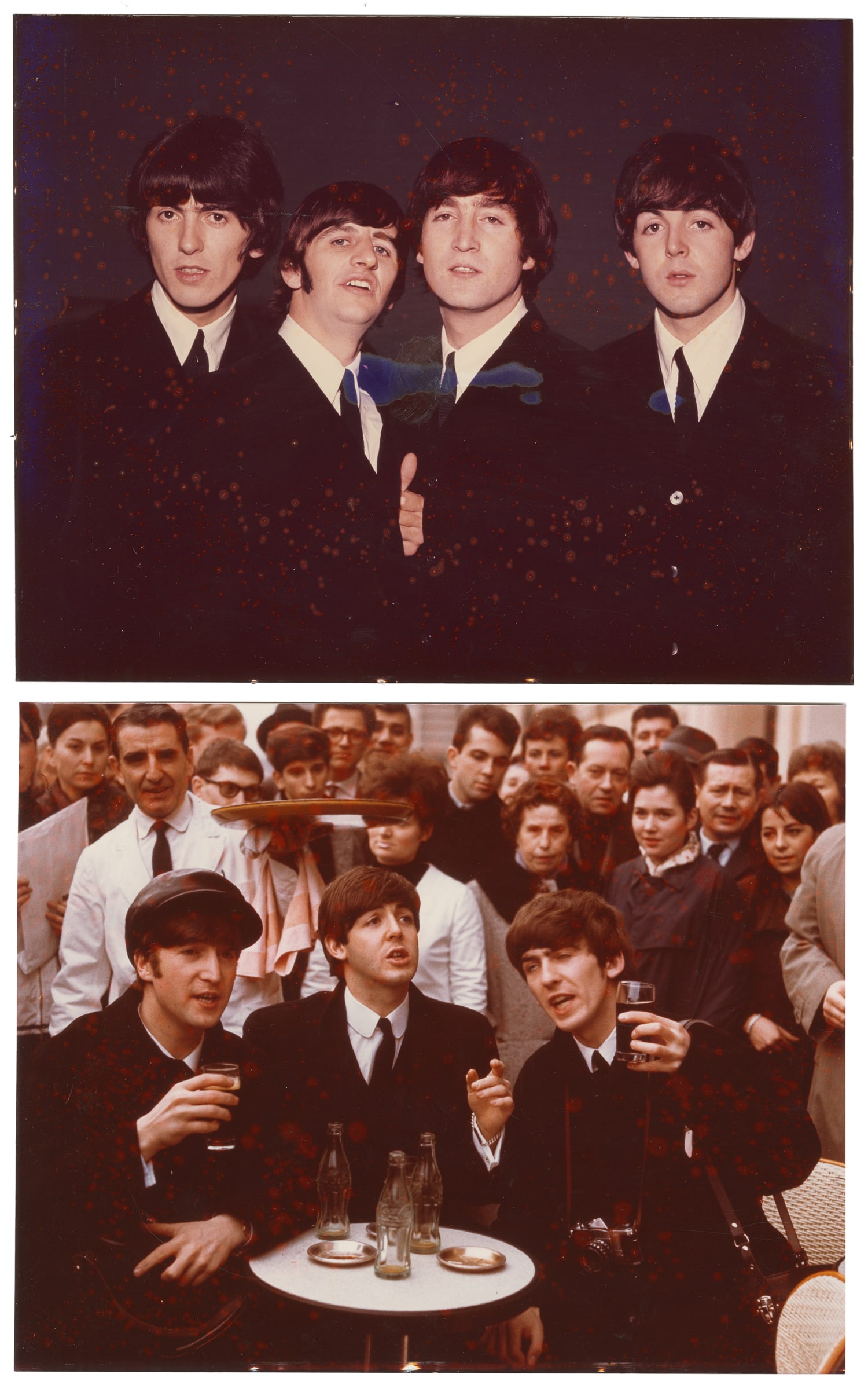 The Beatles / Pair of Early Photos. Circa 1960s.  (1 of 3)