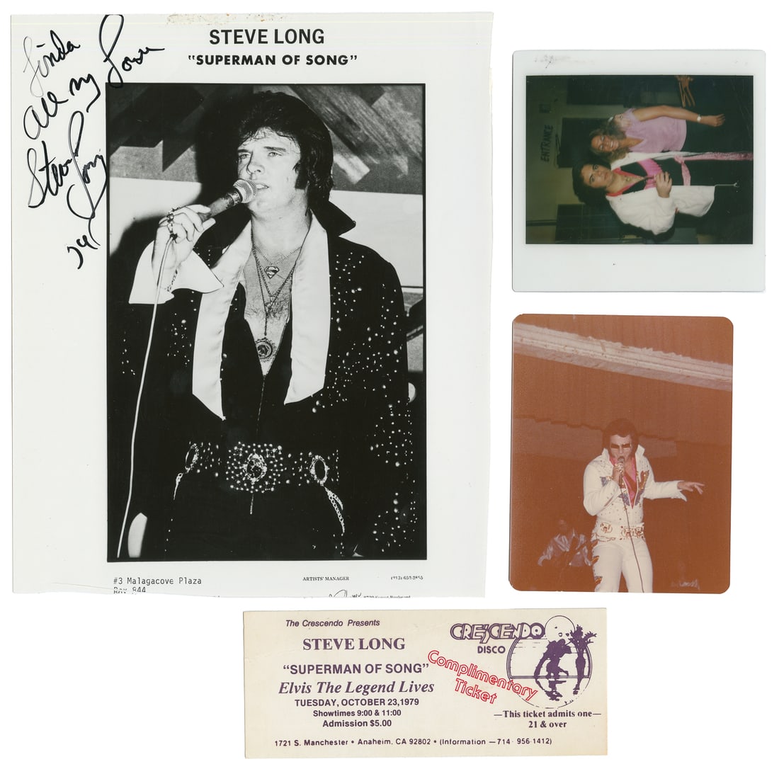 Photo Archive/Scrapbook of Elvis Impersonators & Legends in Concert at the Imperial Palace. Las Vega (1 of 13)