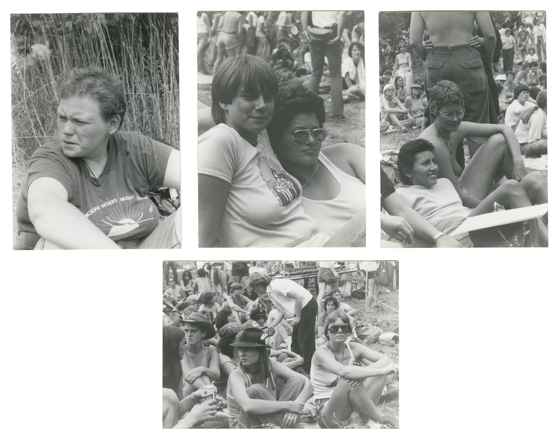Michigan Womyn's [Women's] Music Festival Photos. Circa 1970s (1 of 1)