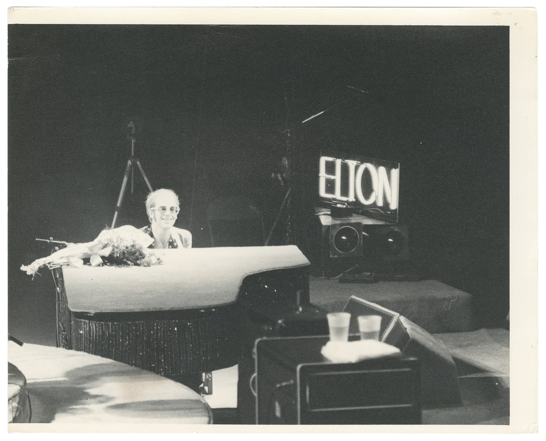 Elton John photograph. (1 of 3)