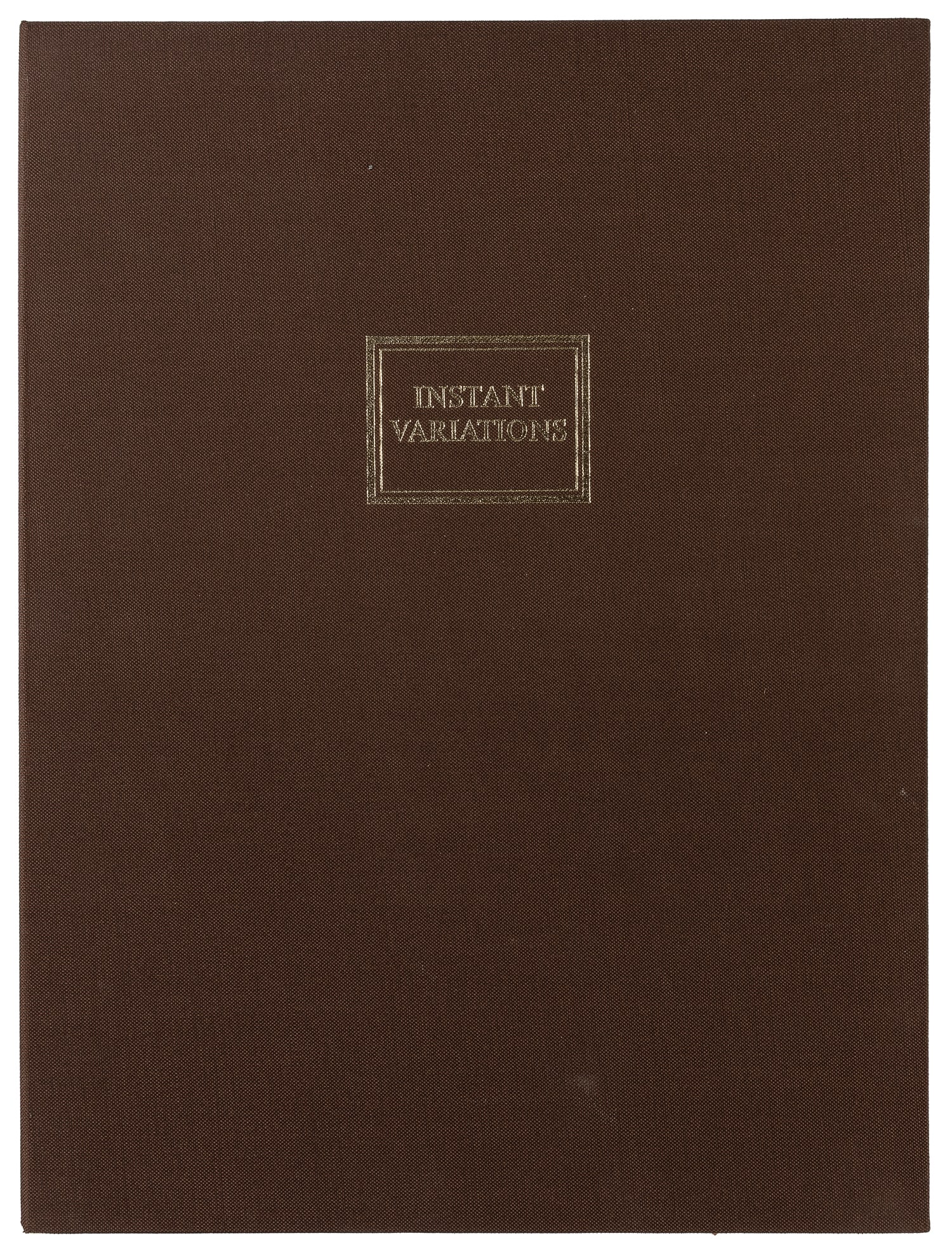 [POLAROID]. Instant Variations. - 7