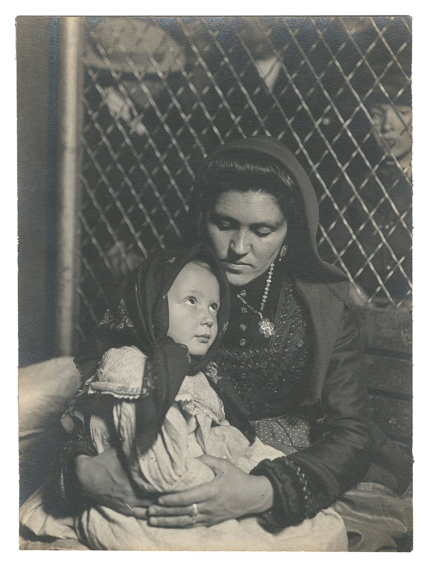 HINE, Lewis Wickes (American, 1874‚Äì1940). Madonna and Child, Ellis Island. [Circa  (1 of 7)