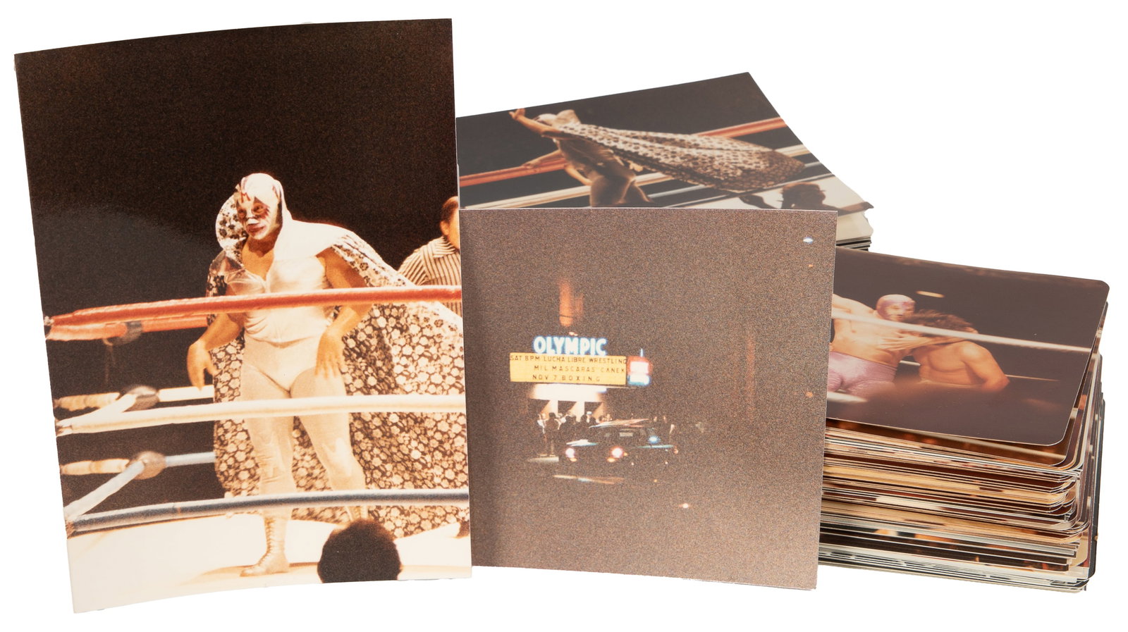 Lucha Libre Wrestling Photo Archive. Late 20th Century.  (1 of 4)