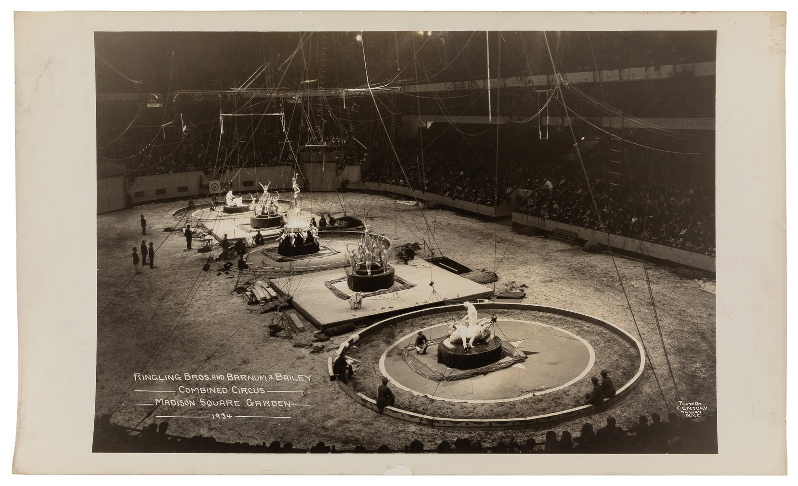 KELTY, Edward J. (1888-1967). Ringling Bros. and Barnum & Bailey Circus. Madison Square Garden. New  (1 of 1)