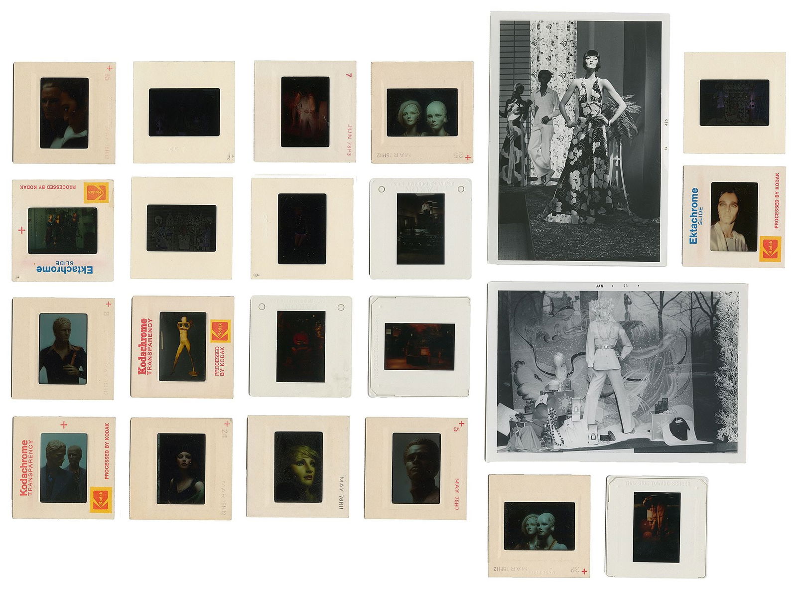 Decter Mannikin Co. Test Shot Archive. Los Angeles, 1970s. (1 of 2)