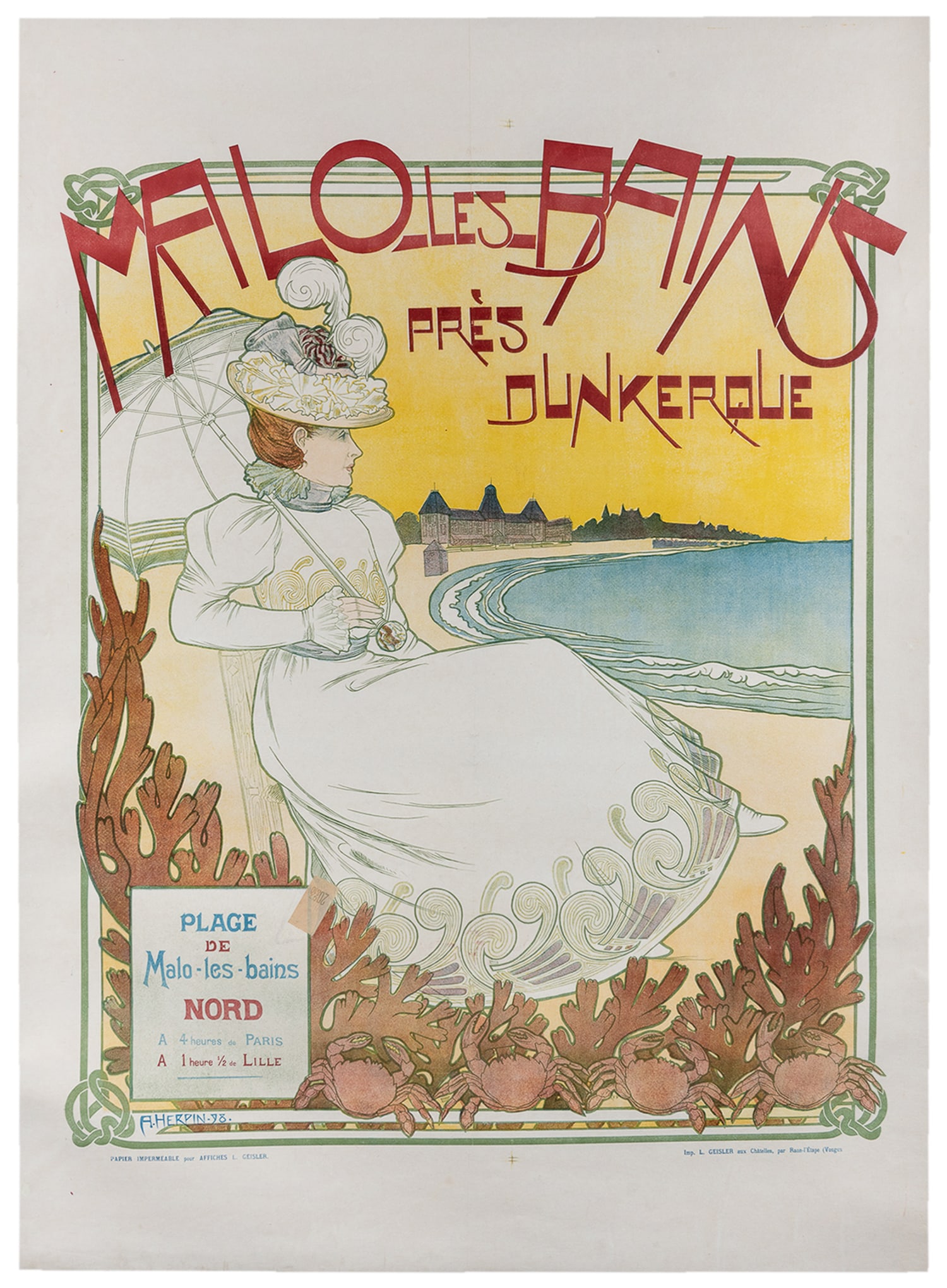 HERPIN, A. Malo-les-Bains. 1898. (1 of 1)