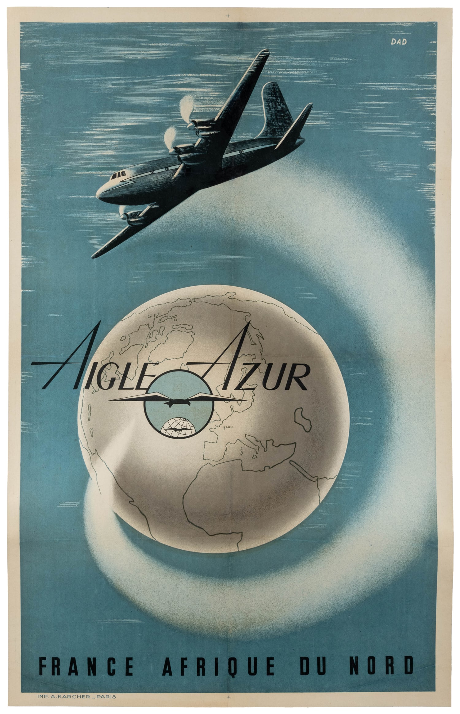 DAD. Aigle Azur / France Afrique du Nord. (1 of 1)