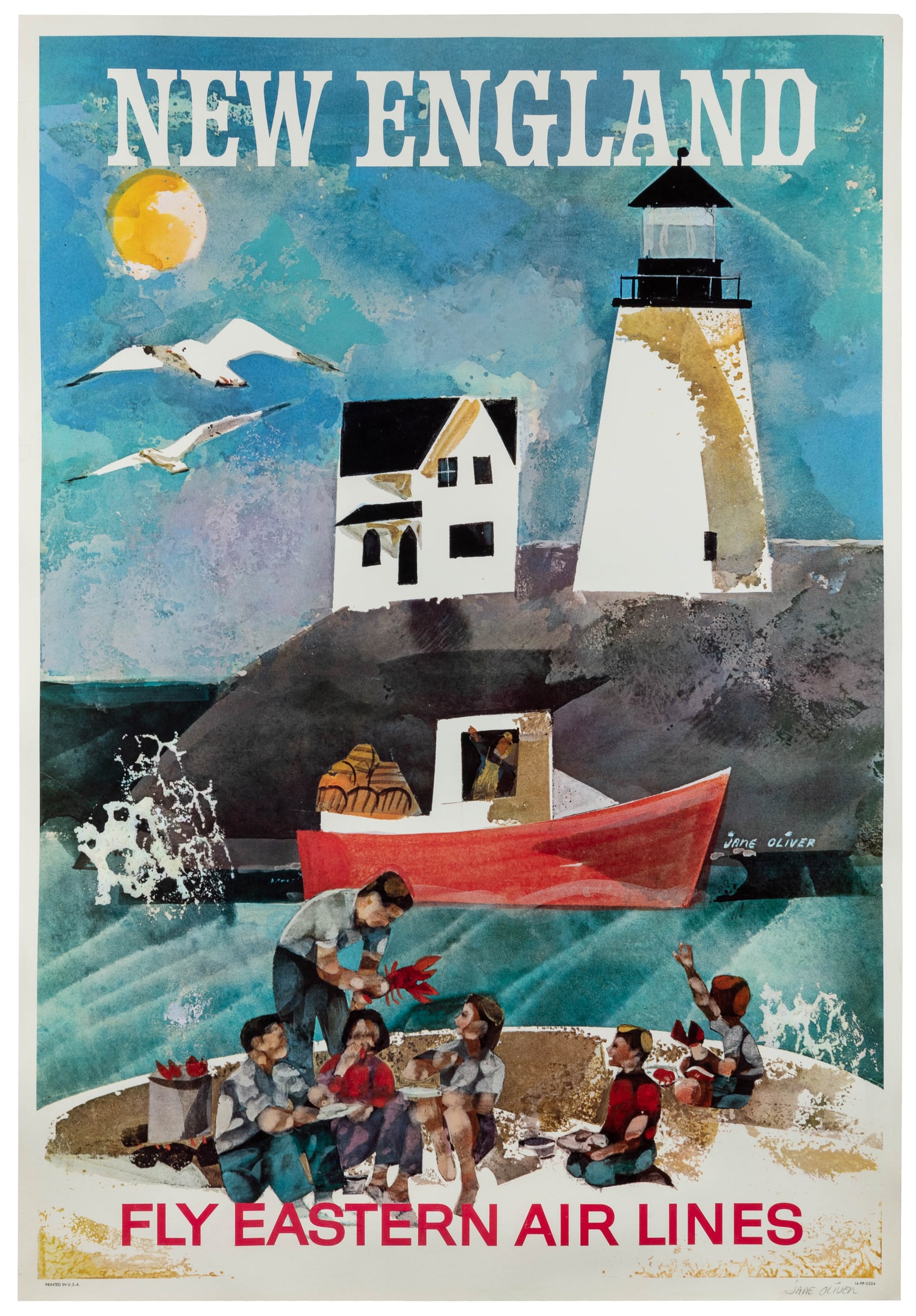 OLIVER, Jane. New England / Eastern Airlines. (1 of 1)