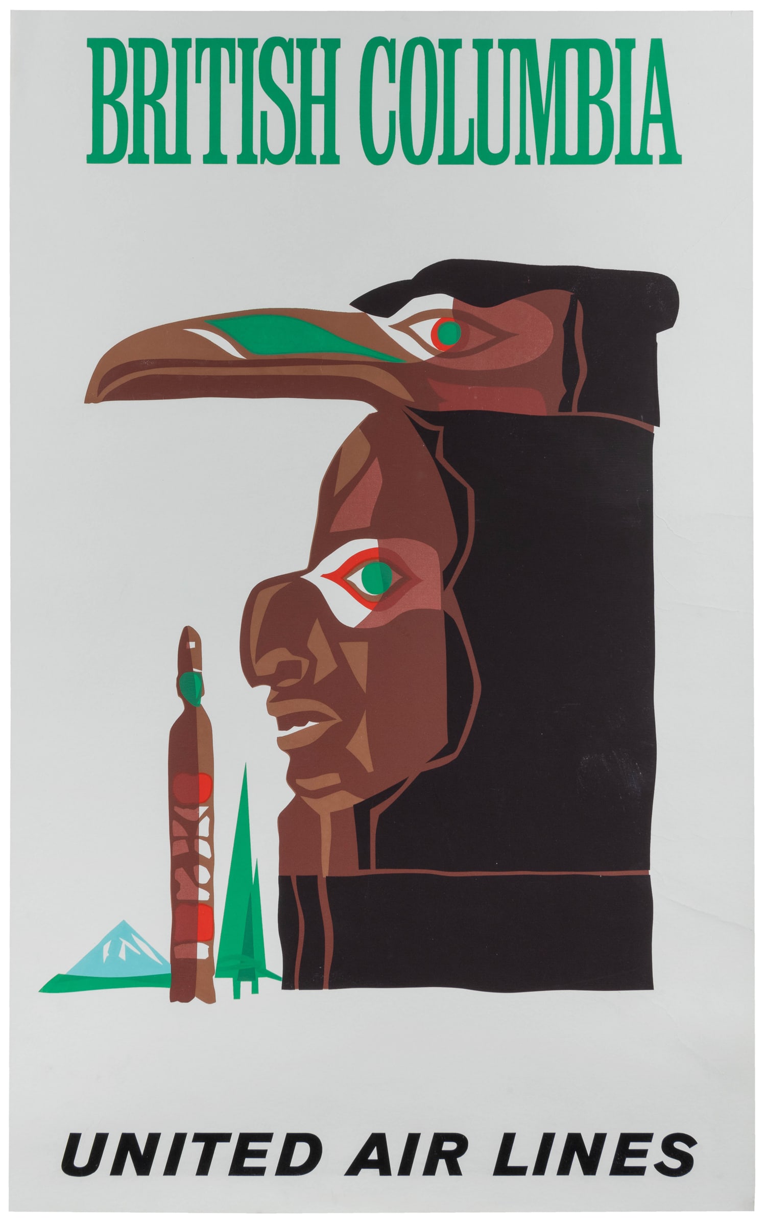 British Columbia / United Air Lines. (1 of 1)