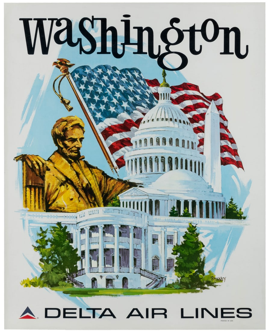 SWENEY, Fred (1912 - 1996). Washington / Delta Air Lines. (1 of 1)