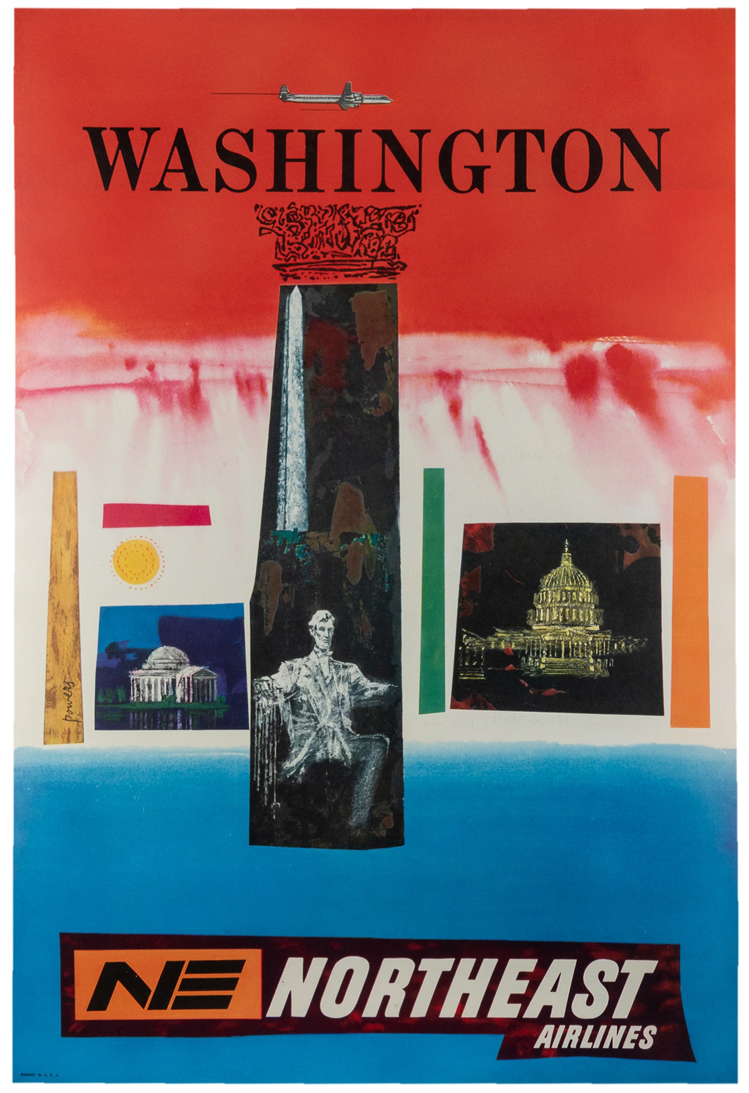 Washington, D.C. / Northeast Airlines. Circa 1960s. (1 of 1)