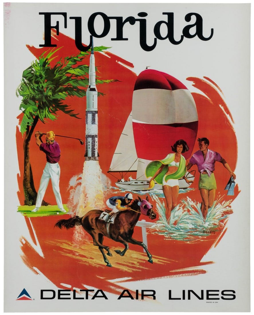 SWENEY, Fred (1912 - 1996). Florida / Delta Air Lines. (1 of 1)