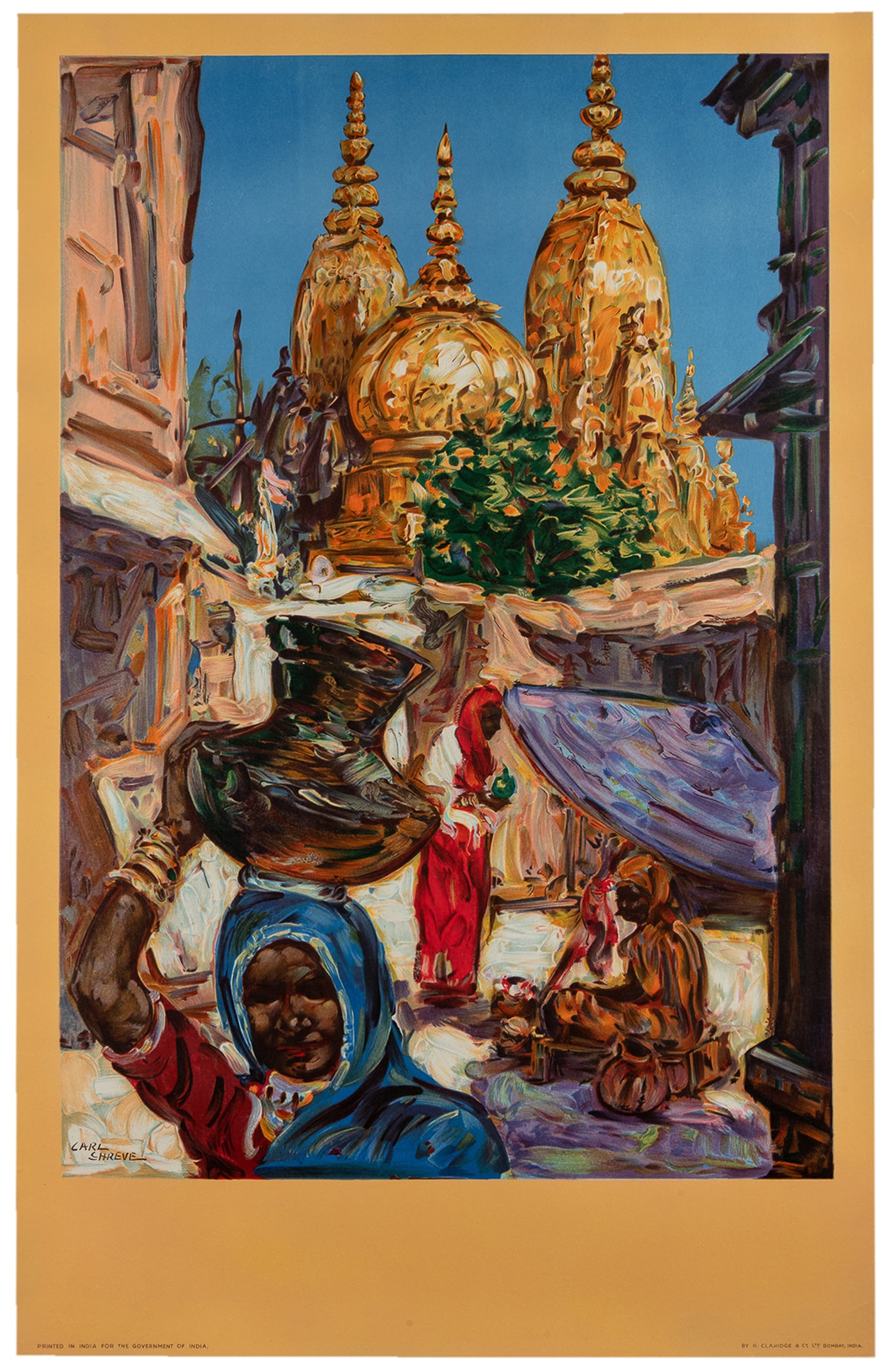 SHREVE, Carl (1901 - 1988). Varanasi (formerly Benares), India.¬† (1 of 1)