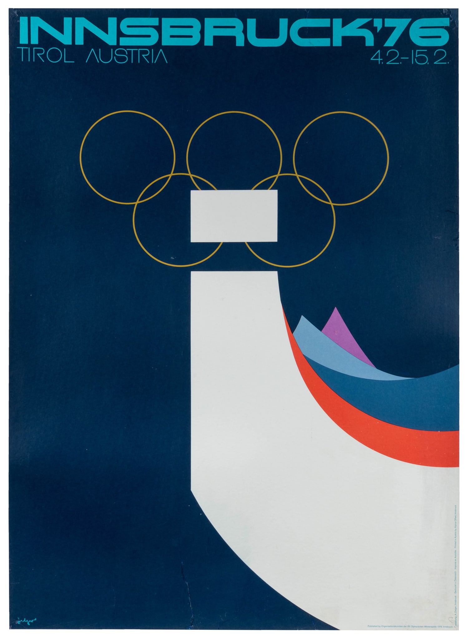 ZELGER, Arthur (1914 - 2004). Innsbruck '76 / Tirol Austria. (1 of 1)