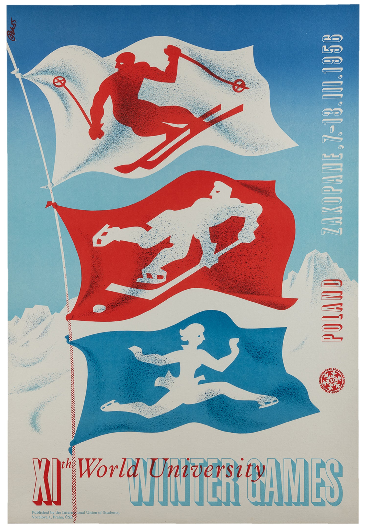 XI (11)th World University Winter Games. Poland. 1956. (1 of 1)