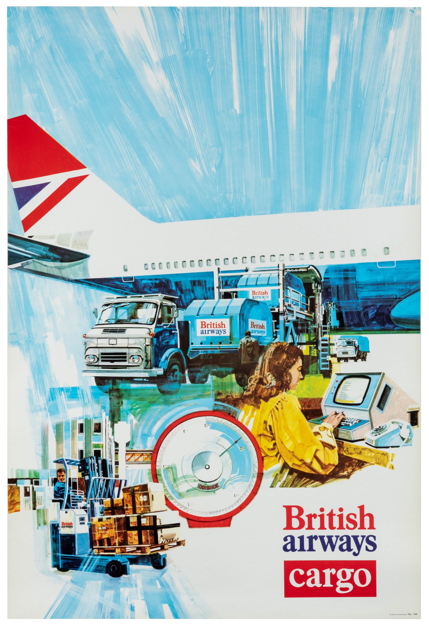 British Airways Cargo. 1970s. (1 of 1)
