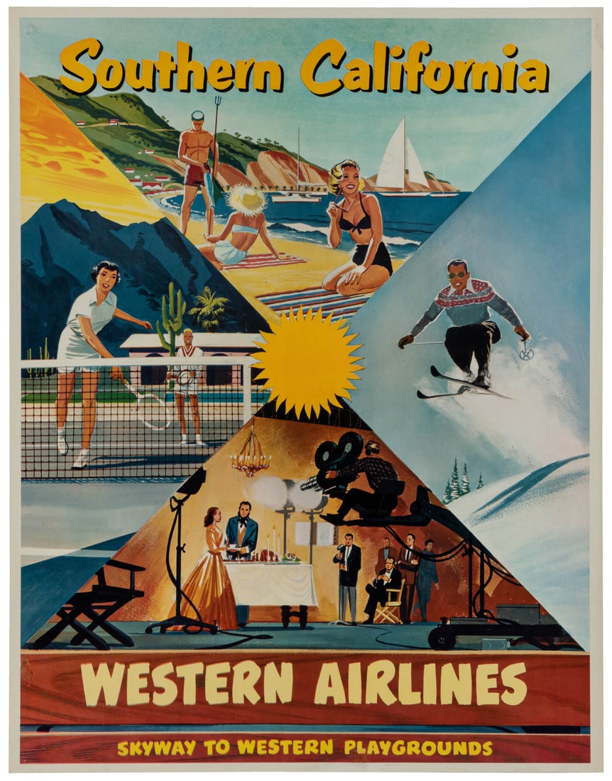 Southern California / Western Airlines. (1 of 1)