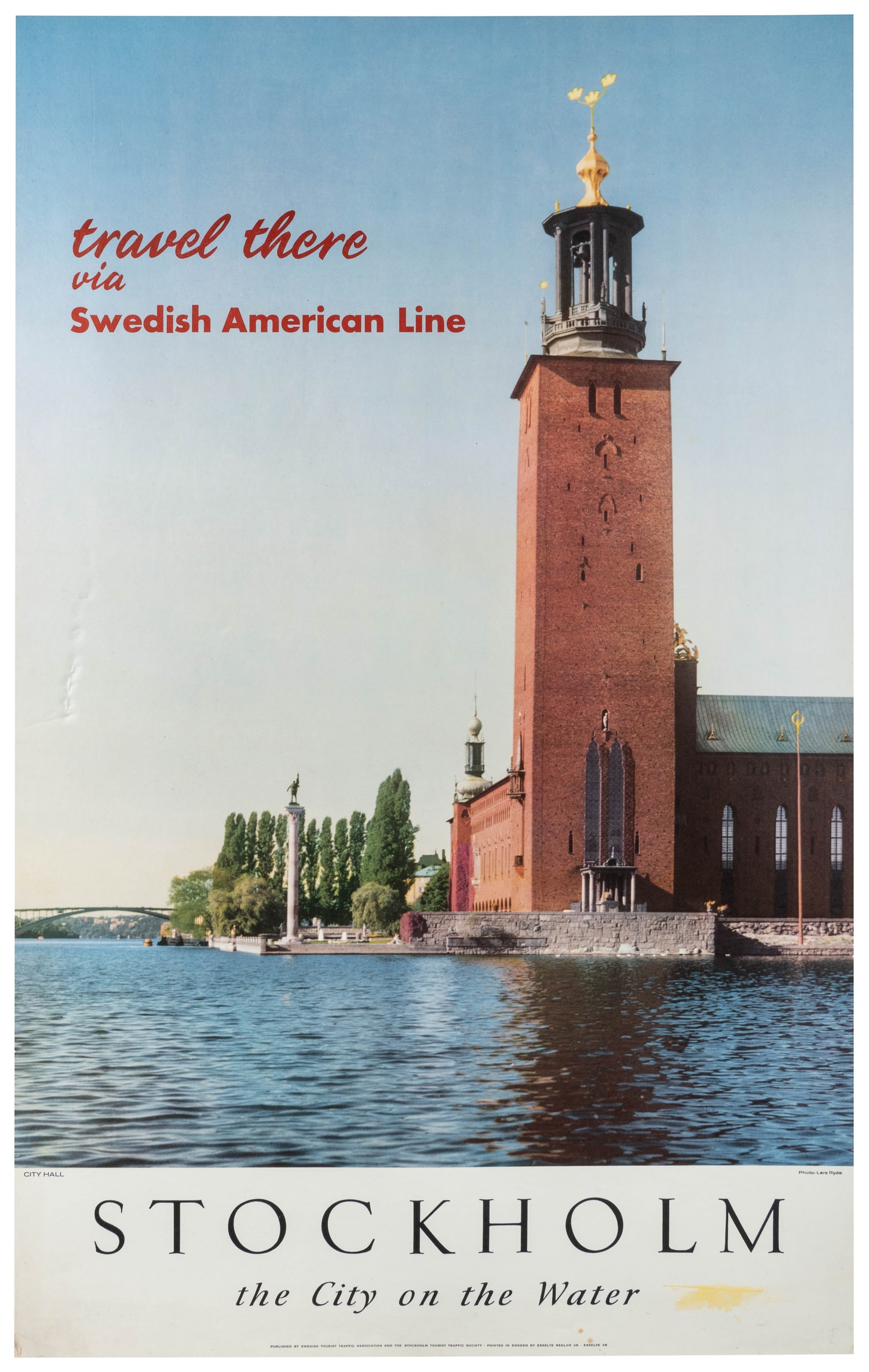 Lars Ryde. Stockholm / The City on the Water. 1950s. (1 of 1)