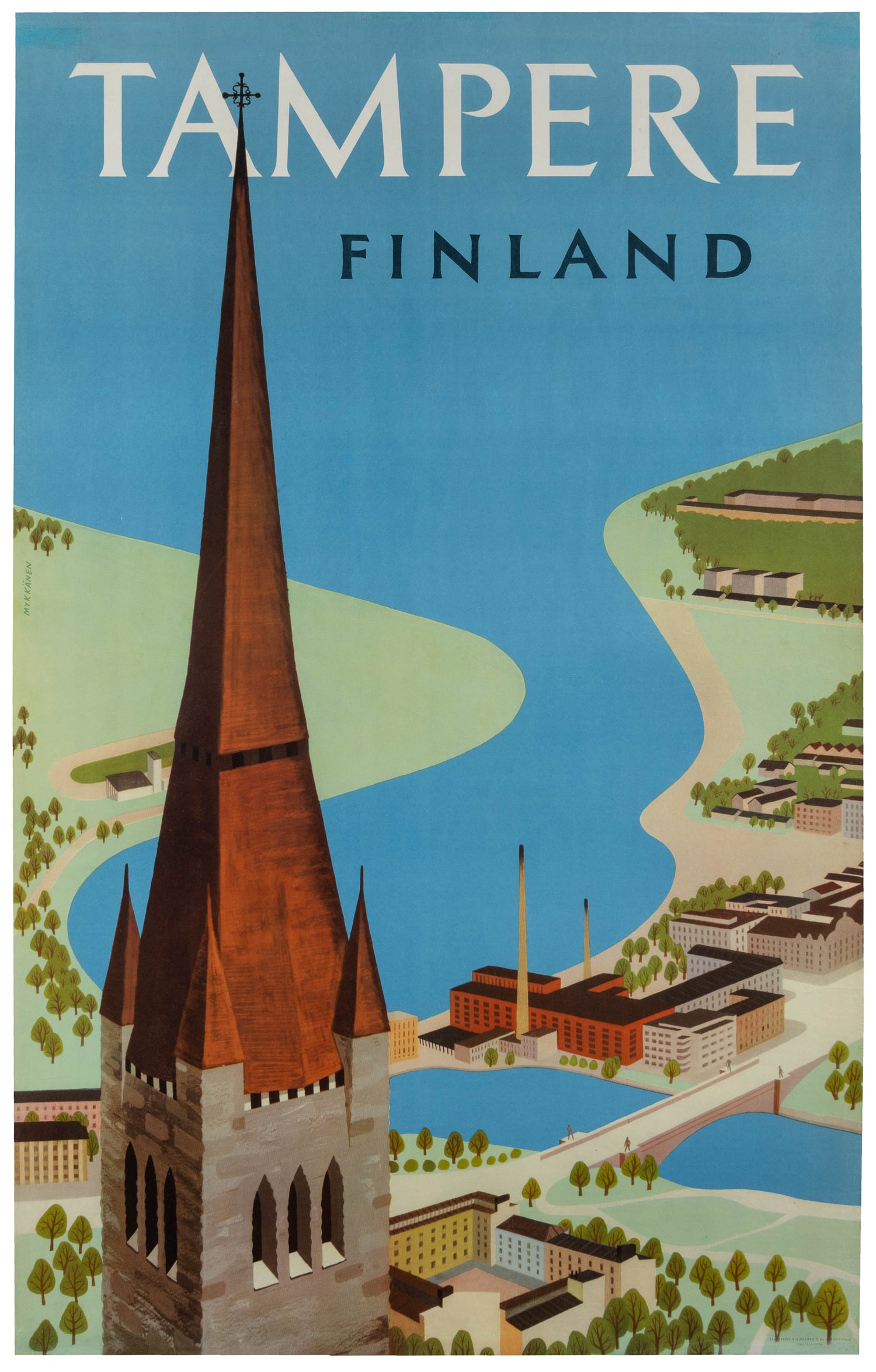 MYKKANEN, Martti (1926 - 2008). Tampere / Finland. 1956. (1 of 1)
