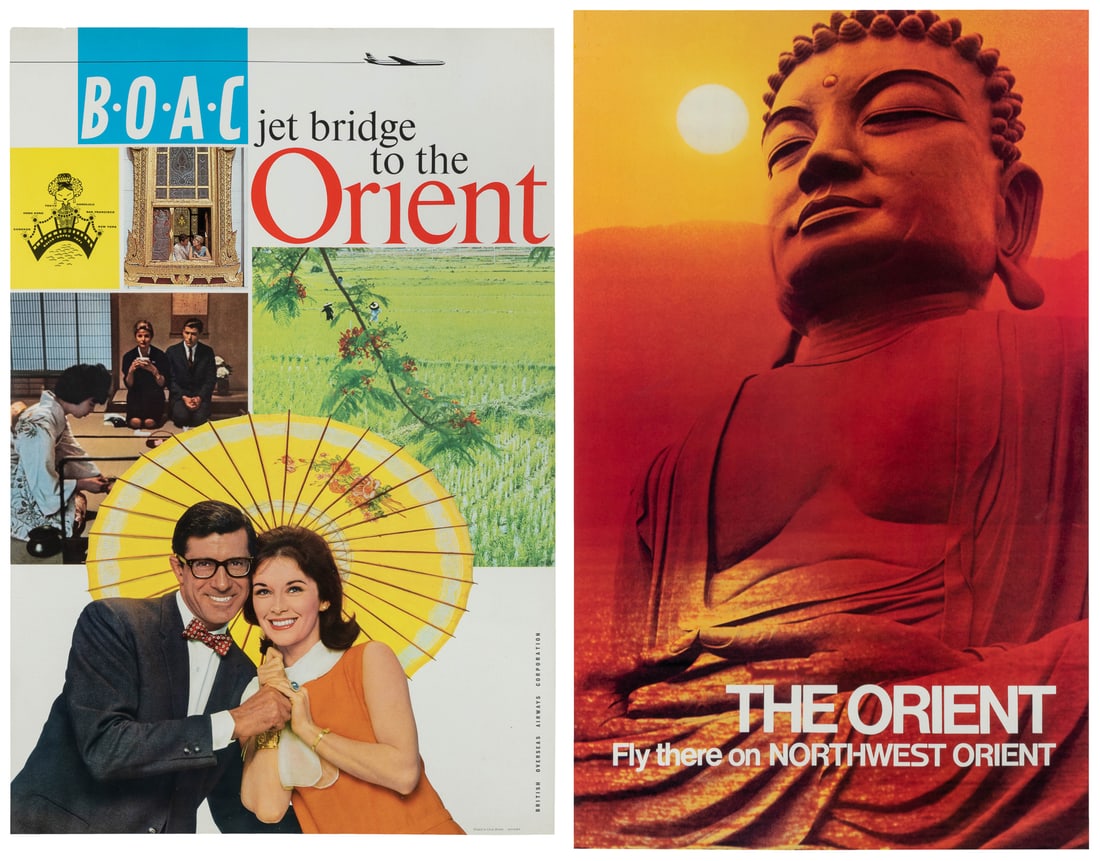 Asian travel. Two posters. (1 of 3)