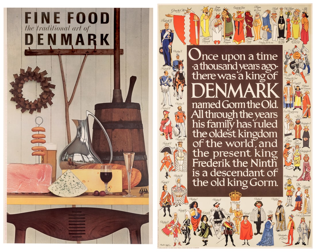 Denmark. Two travel posters. (1 of 3)