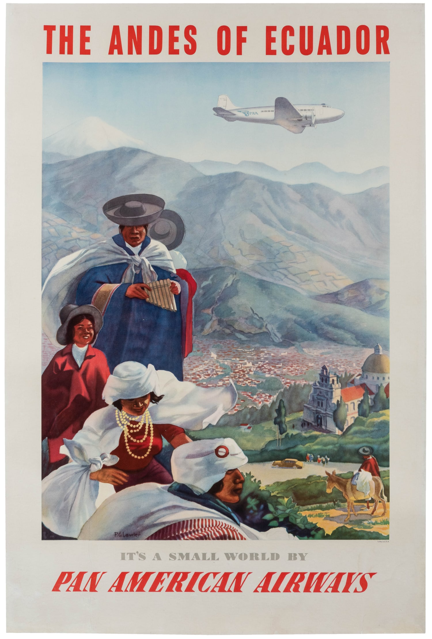 LAWLER, Paul George. The Andes of Ecuador / Pan American. (1 of 1)