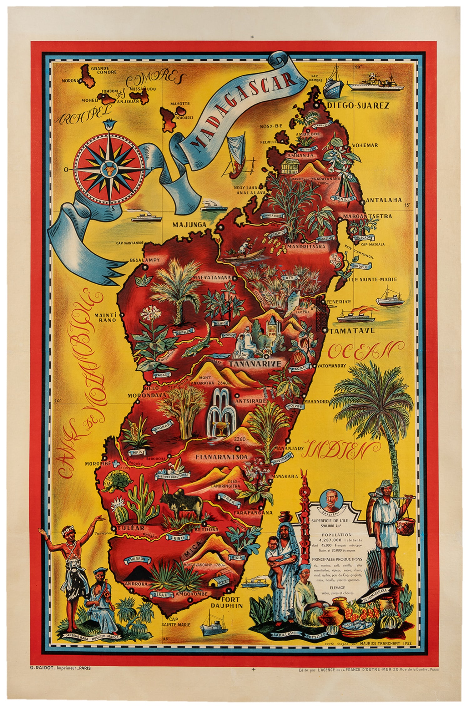 TRANCHANT, Maurice. Madagascar. 1952. (1 of 1)