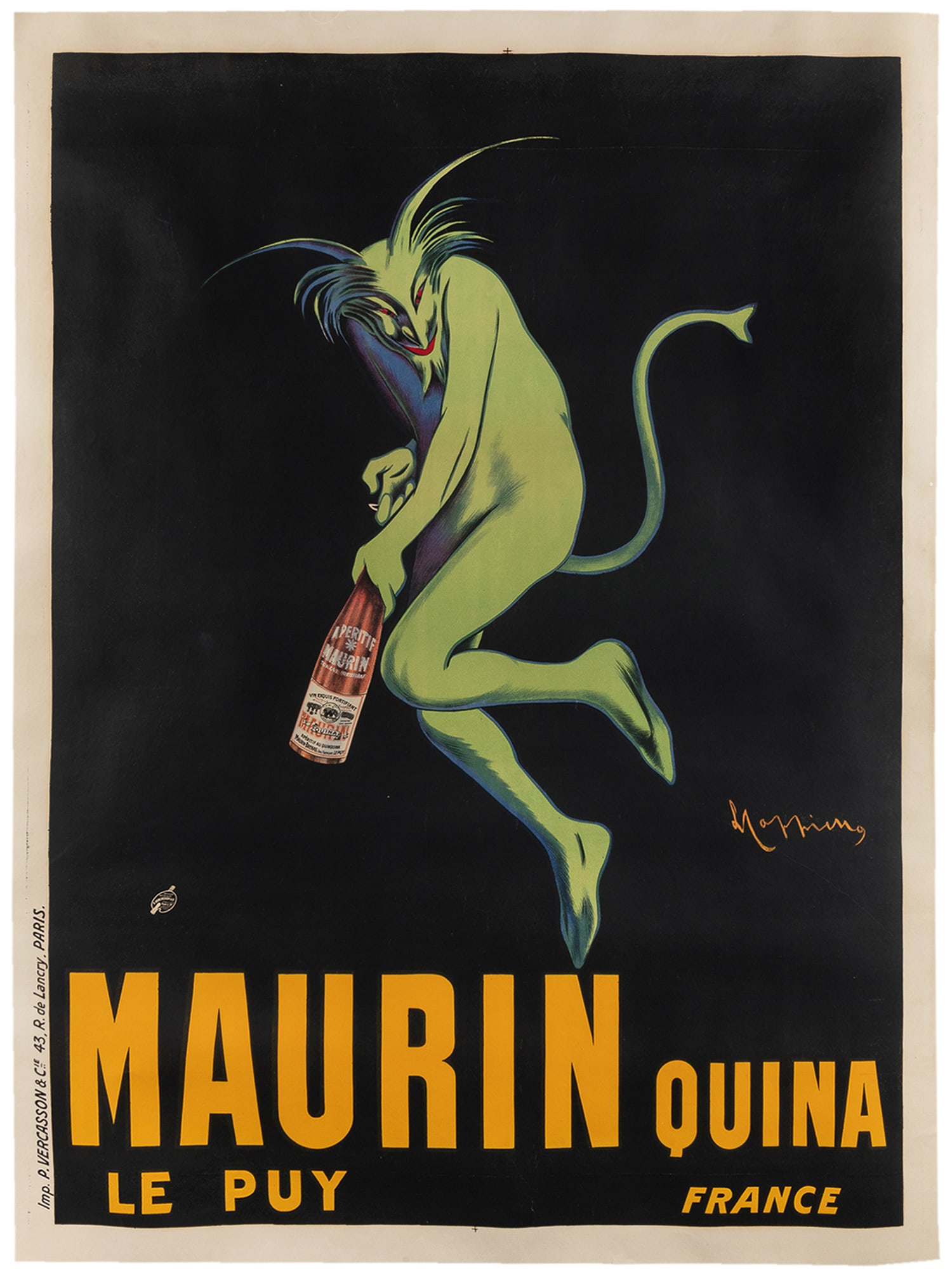 CAPPIELLO, Leonetto (1875 – 1942). Maurin Quina. 1906.  (1 of 1)