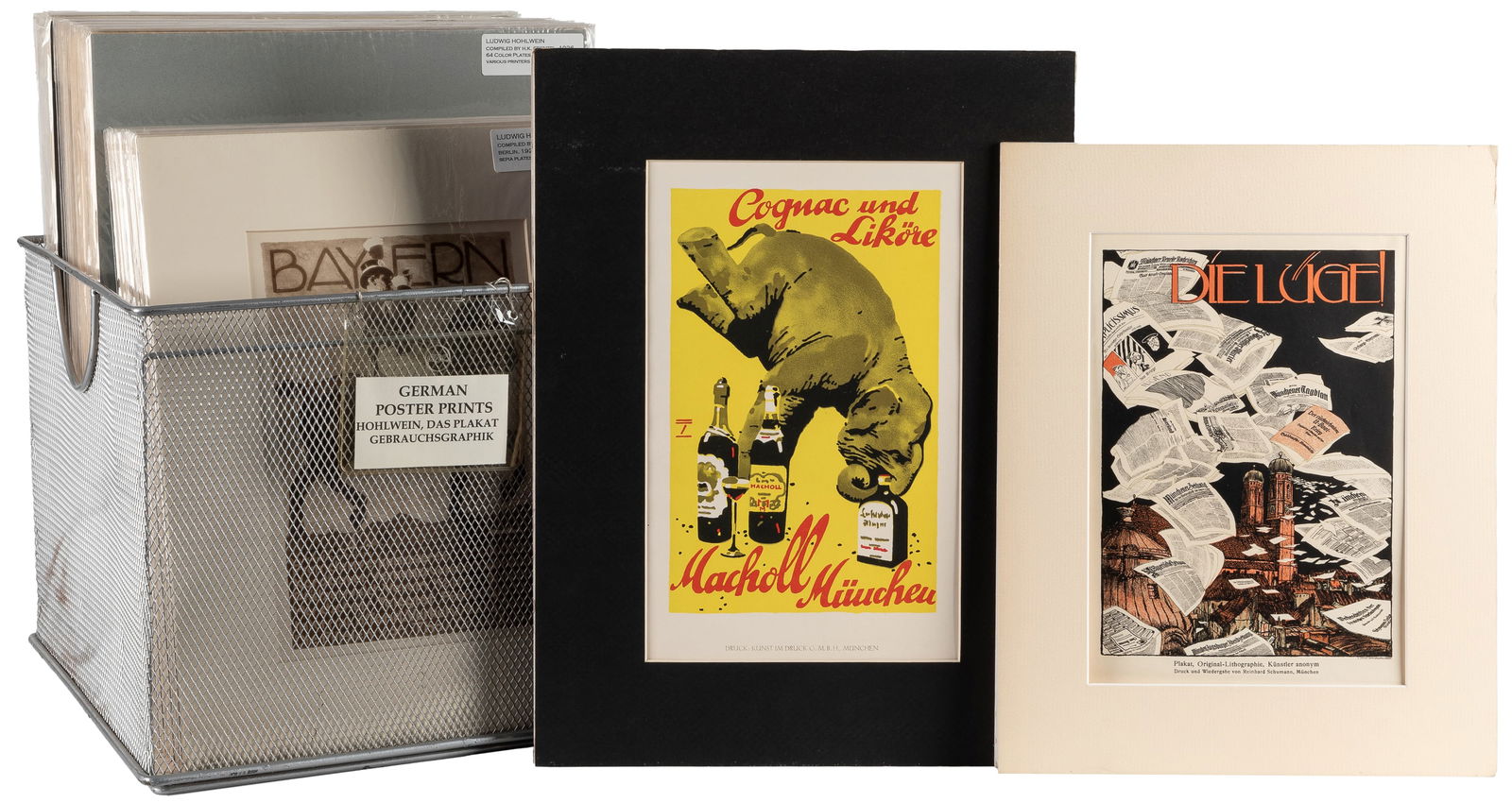 [POSTER DESIGN]. Over 70 plates from German poster publications. (1 of 10)