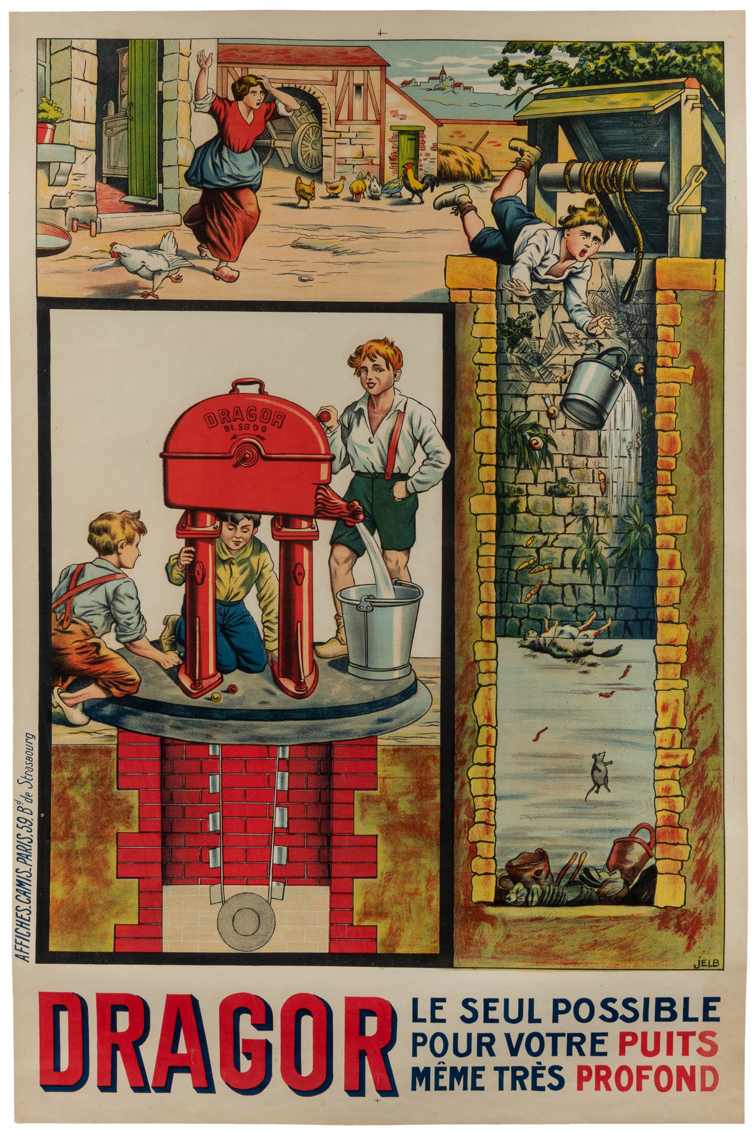 JELB. Dragor. Circa 1910s.