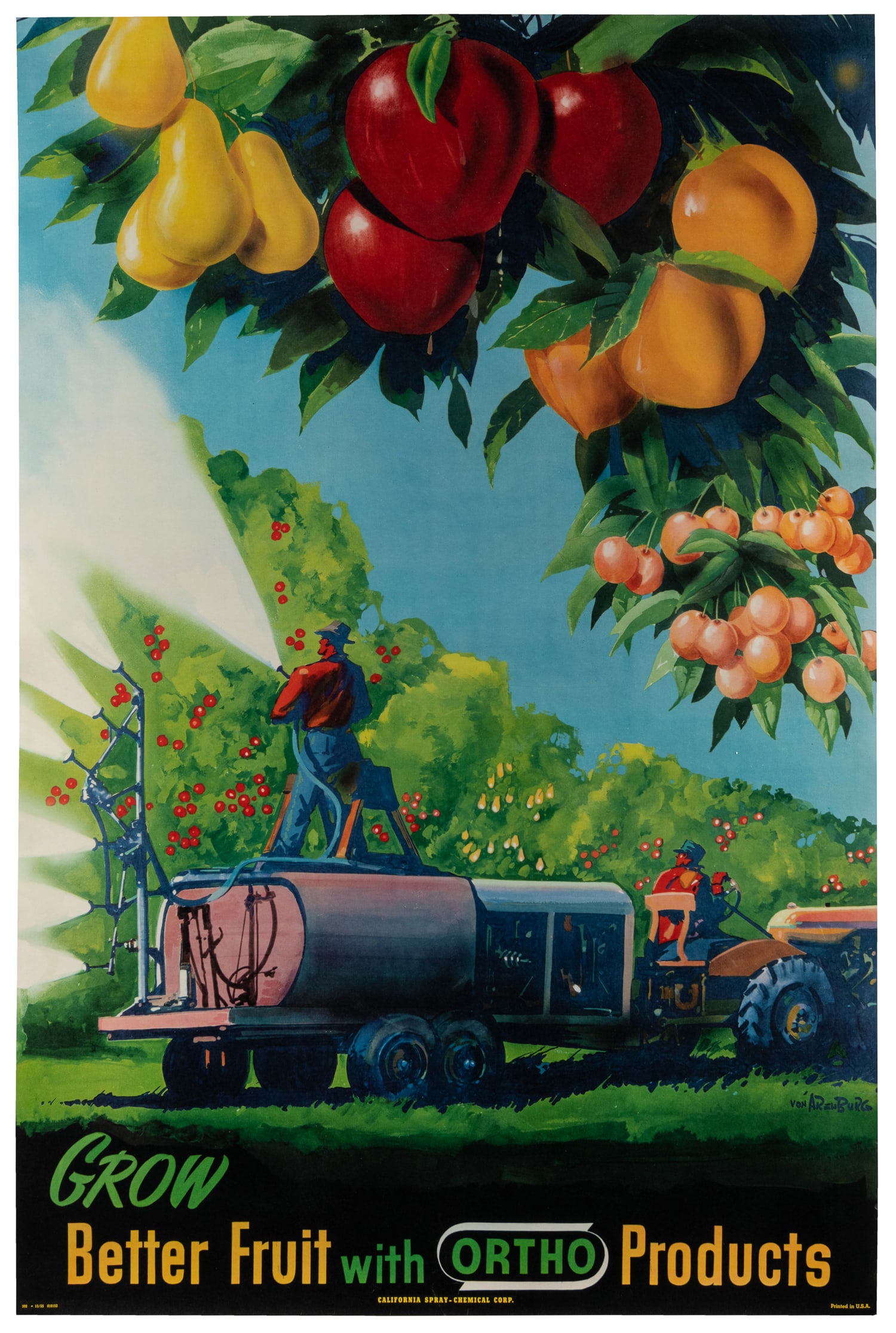 VON ARENBURG, Mark. Grow Better Fruit with Ortho Products. (1 of 1)