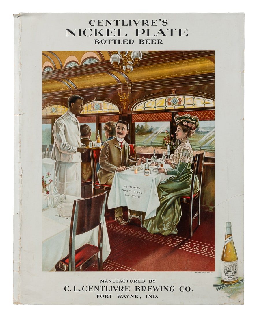 Centlivre's Nickel Plate Bottled Beer. (1 of 1)
