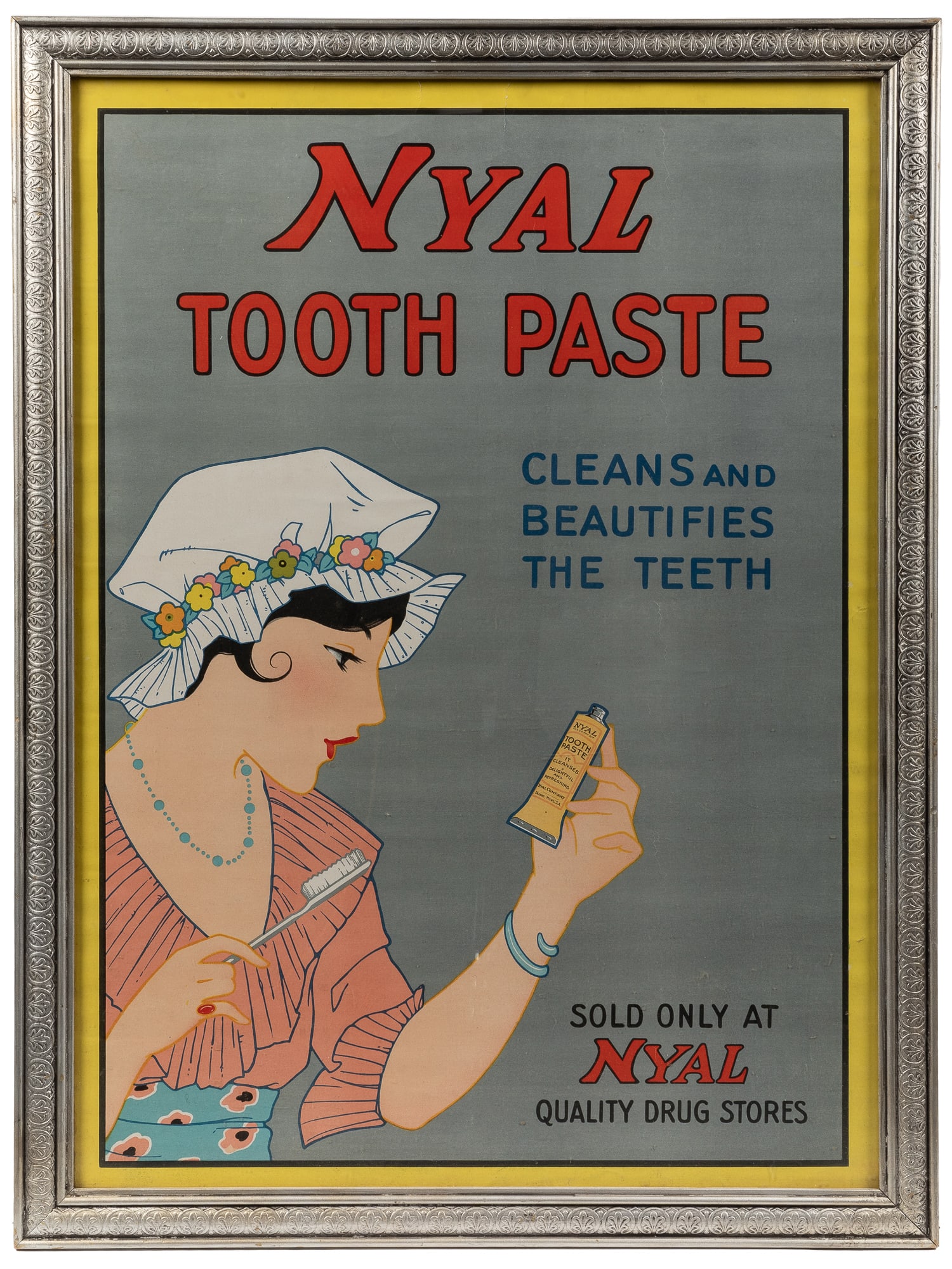 Nyal Tooth Paste. Cleans and Beautifies the Teeth. Early to Mid 20th Century (1 of 1)