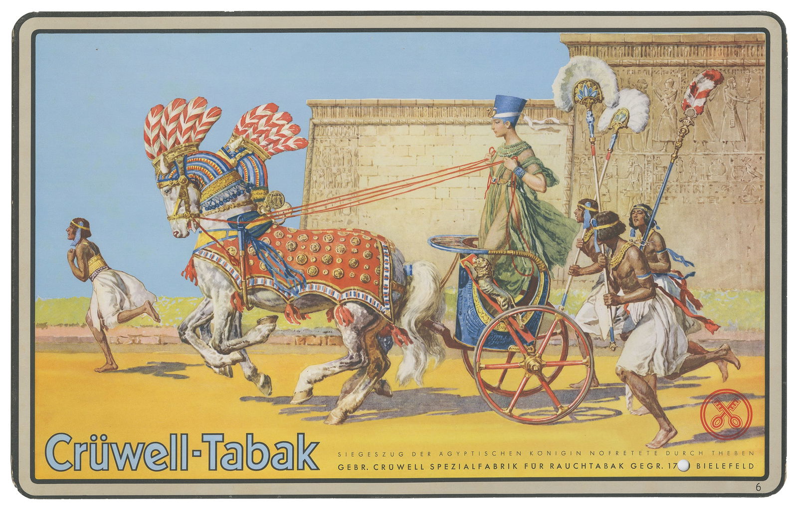 Cruwell-Tabak. Three standees. - 2