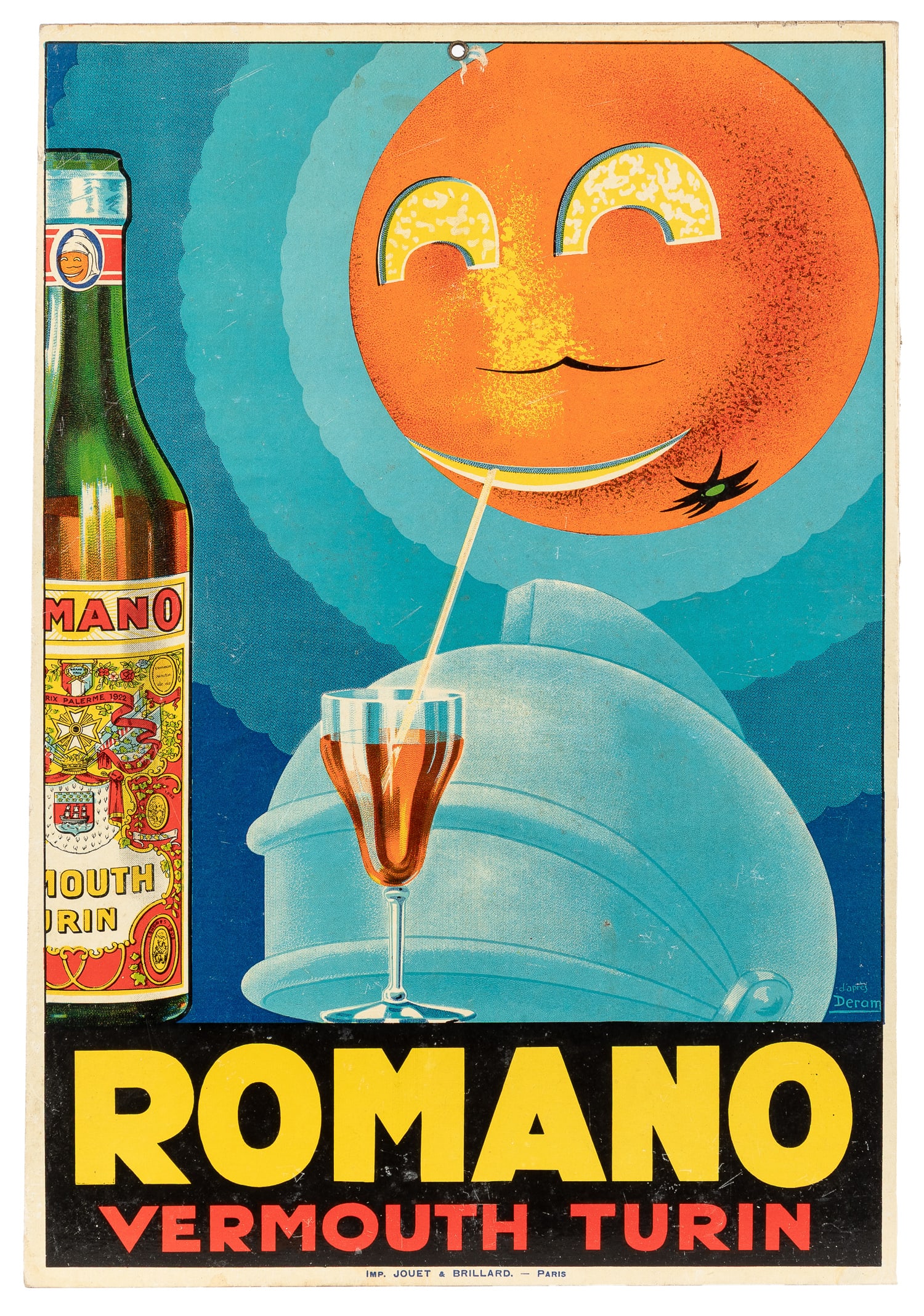 D'APRES DERAM. Romano / Vermouth Turin. (1 of 1)