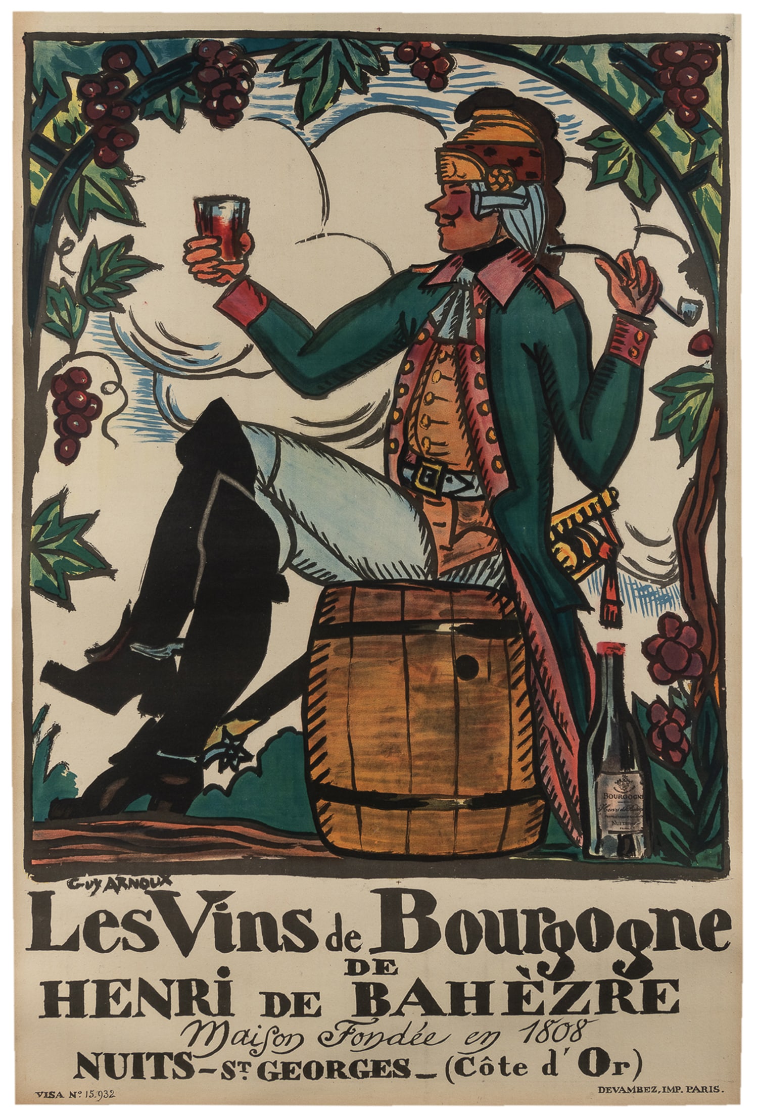 DOLA, Georges (Edmond Vernier, 1872-1950). La Chauve Souris. 1904. (1 of 1)