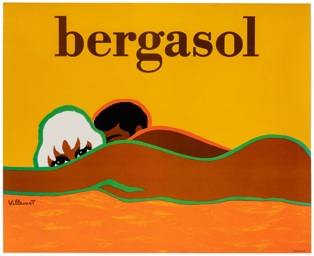 VILLEMOT, Bernard (1911-1989). Bergasol. Rome/Milan: Moneta. Later printing (ca. 2000s). (1 of 1)