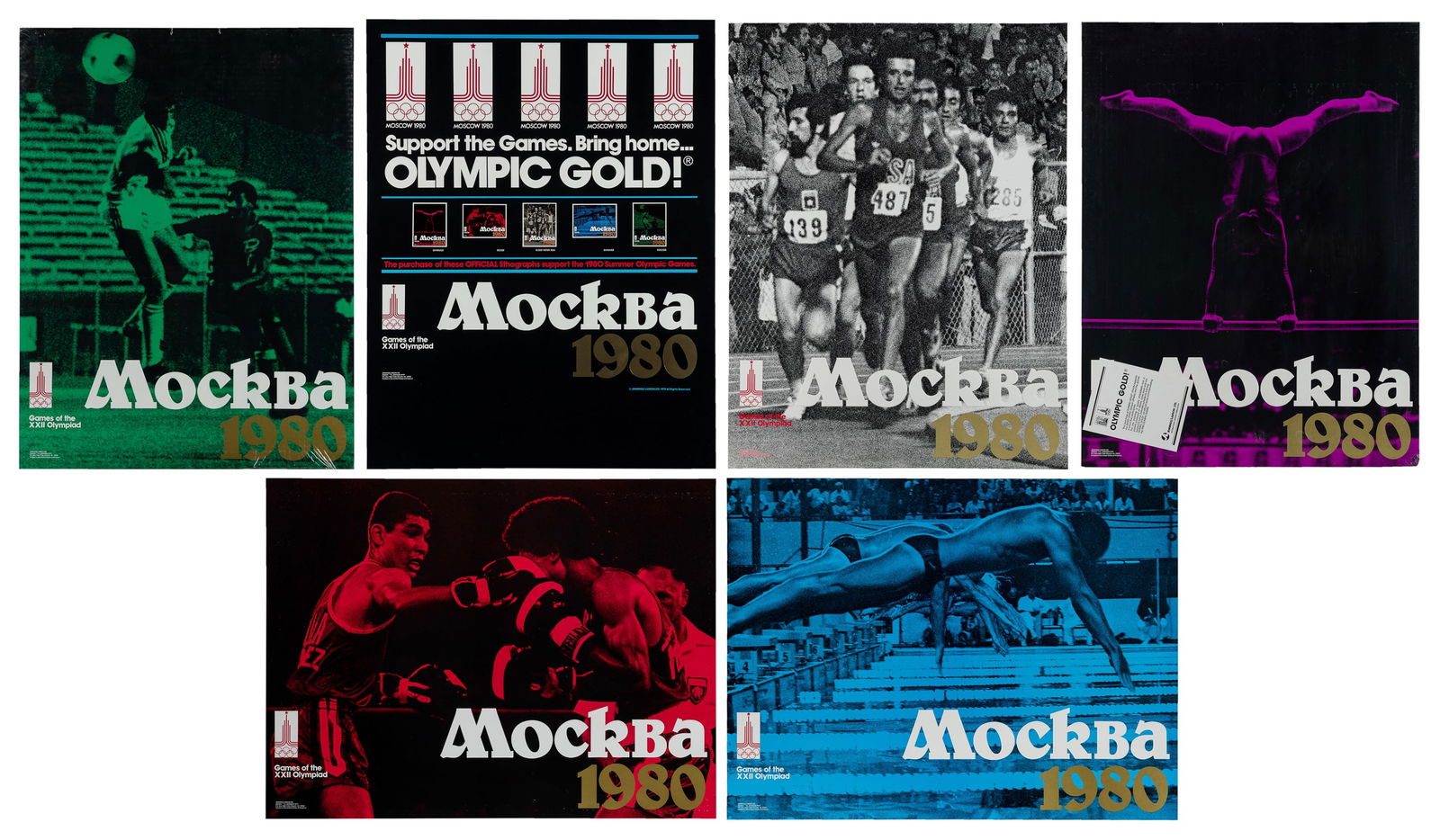 JENNINGS, T.A. Moscow 1980. Games of the XXII Olympiad. (1 of 7)