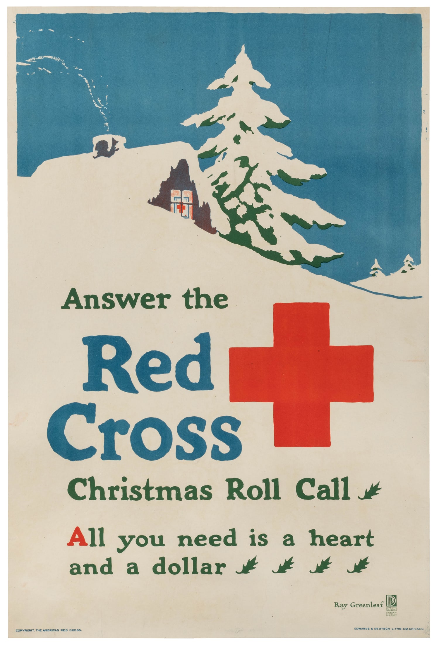 [WORLD WAR I]. Three propaganda posters. - 2