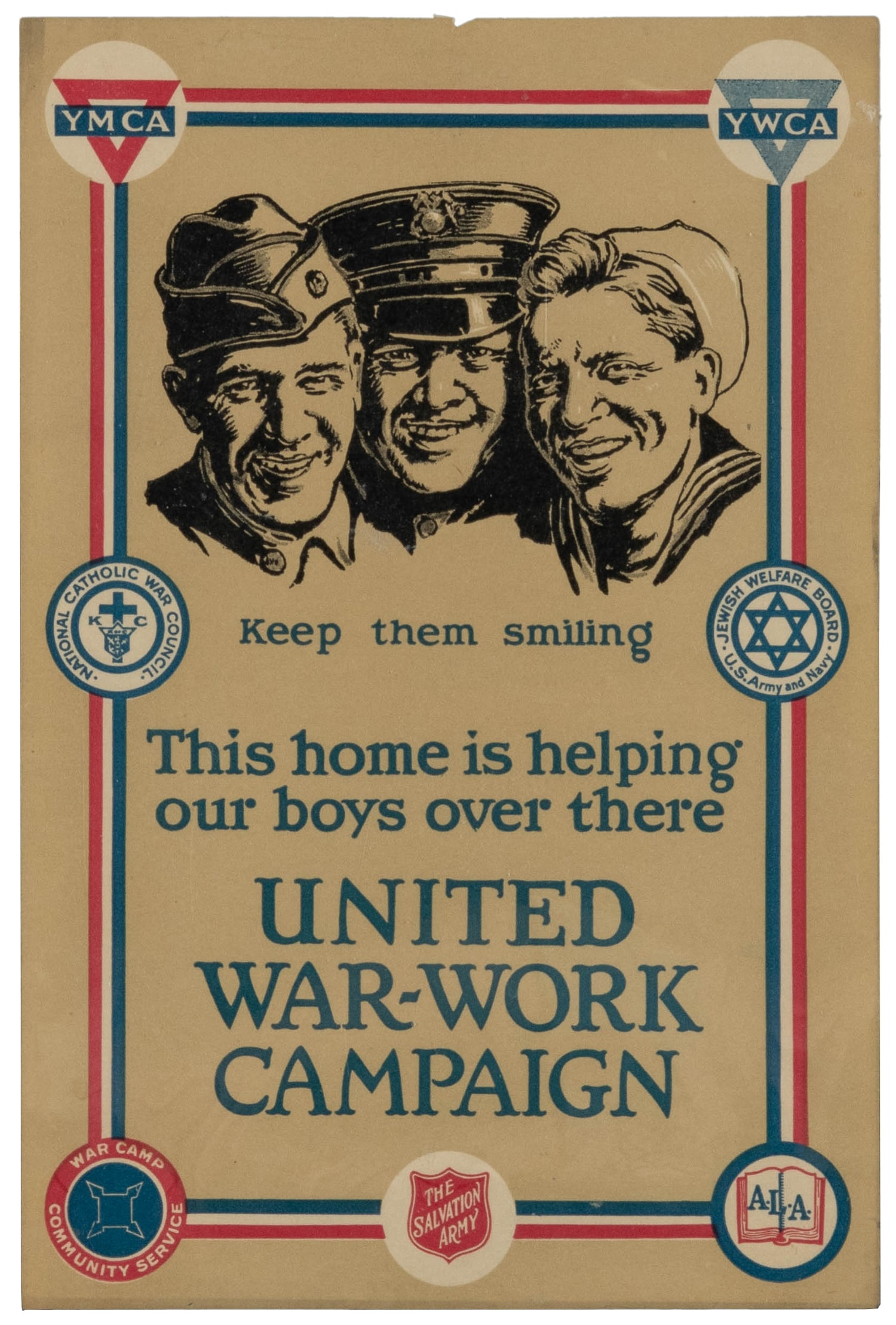 [WORLD WAR I]. Five propaganda posters. - 3