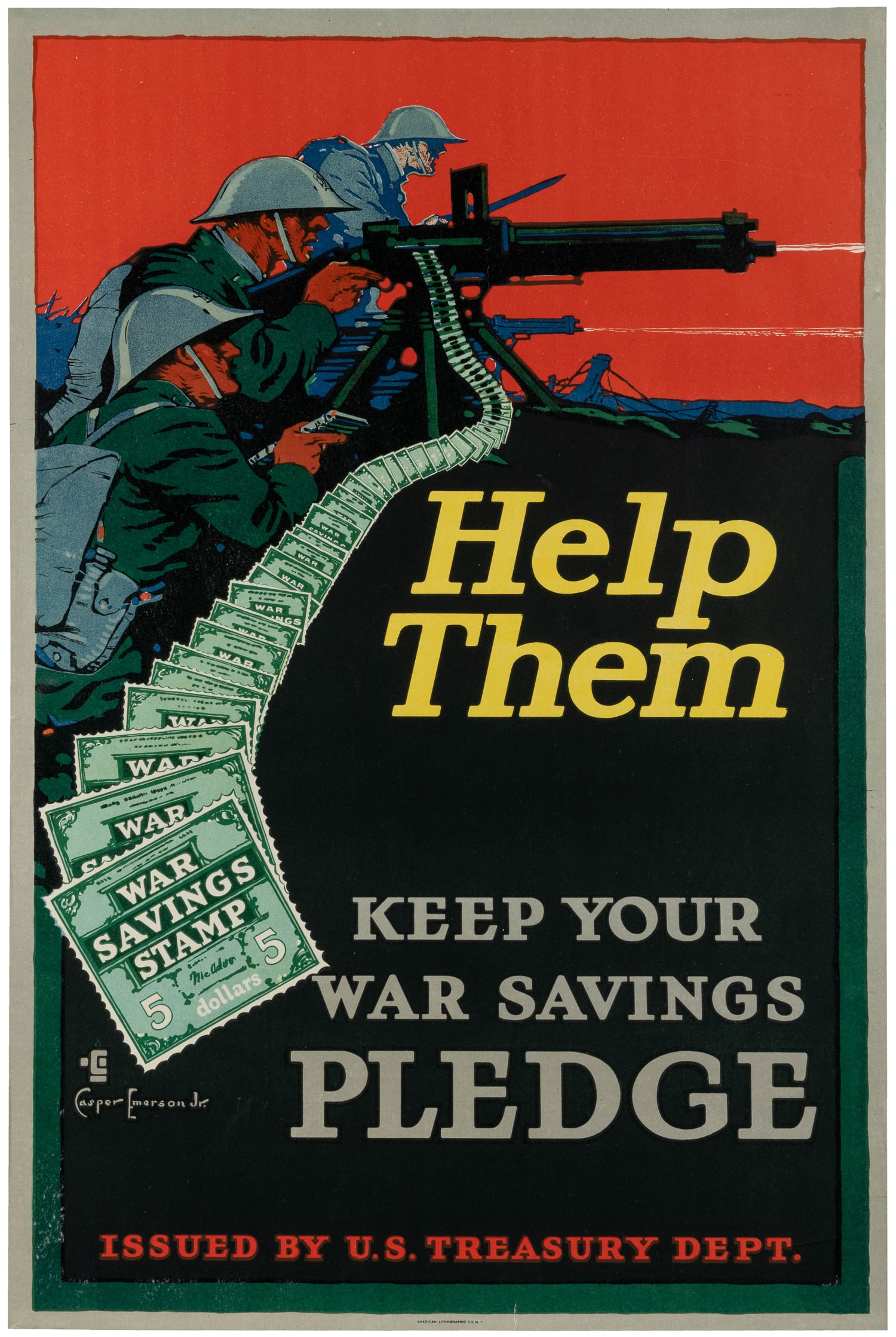 [WORLD WAR I]. Two propaganda posters. - 3