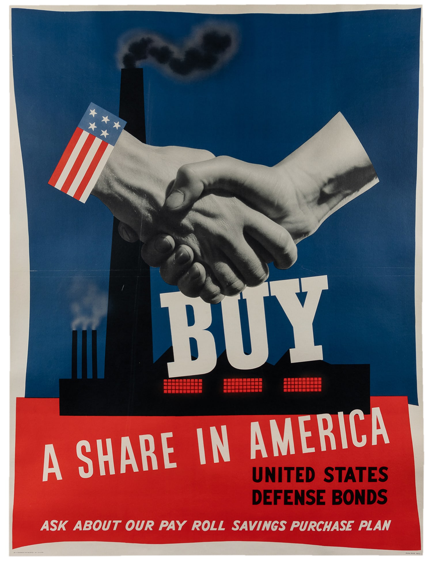 ATHERTON, John (1900 - 1952). Buy a Share in America. 1941. (1 of 1)
