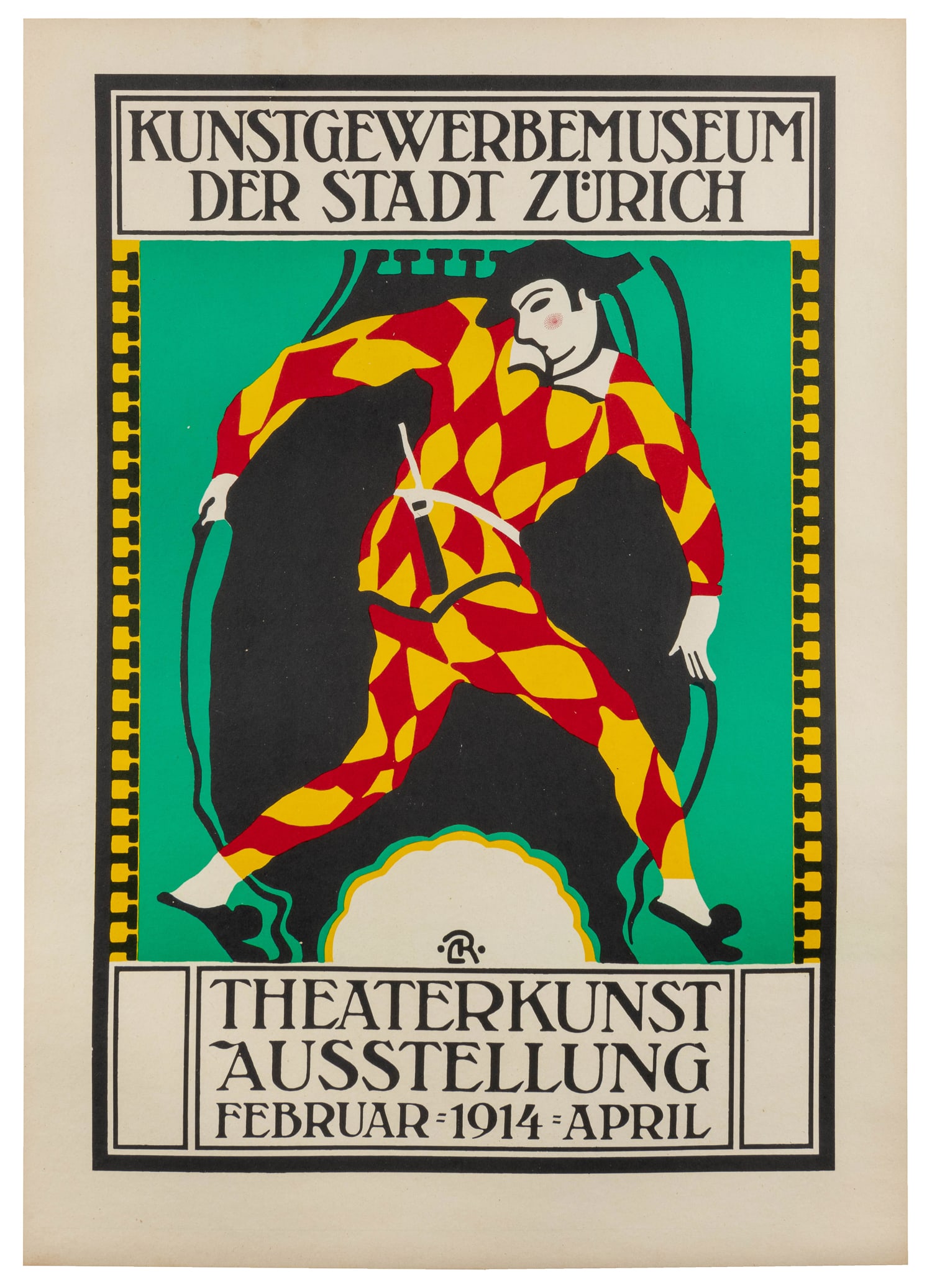 ROESCH, Carl (1884-1979). Theaterkunst Ausstellung. Z√ºrich: Fretz, 1914. (1 of 1)