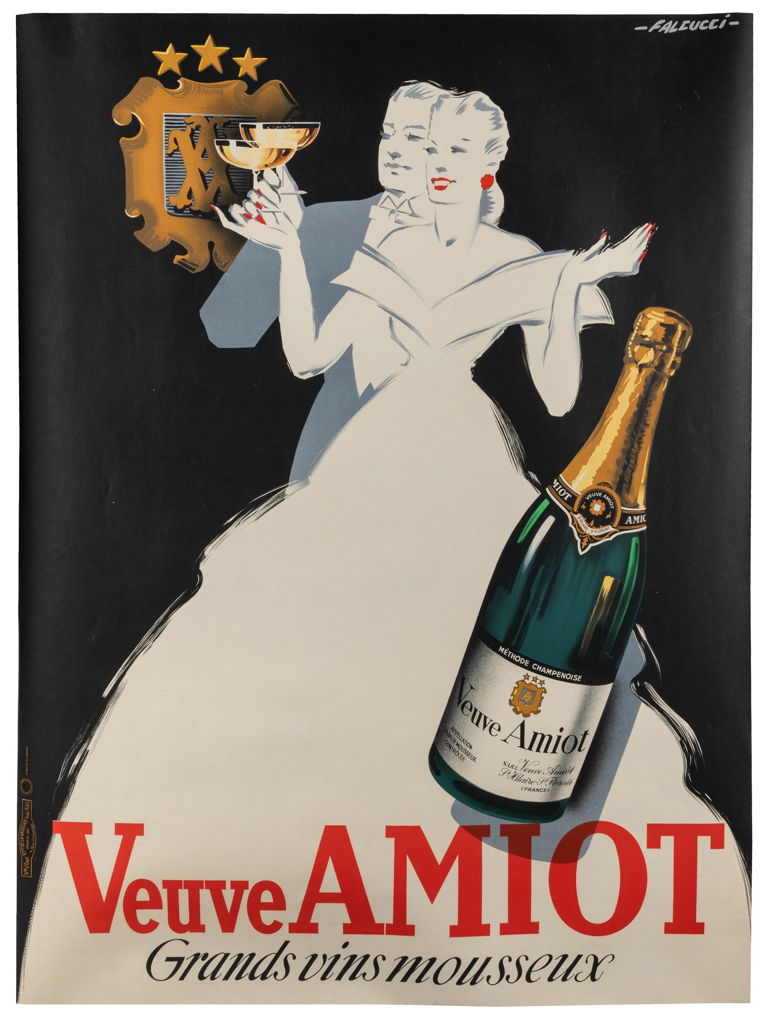 Robert Falcucci (1900-1989). Veuve Amiot. Paris. Ca. 1930s. (1 of 1)