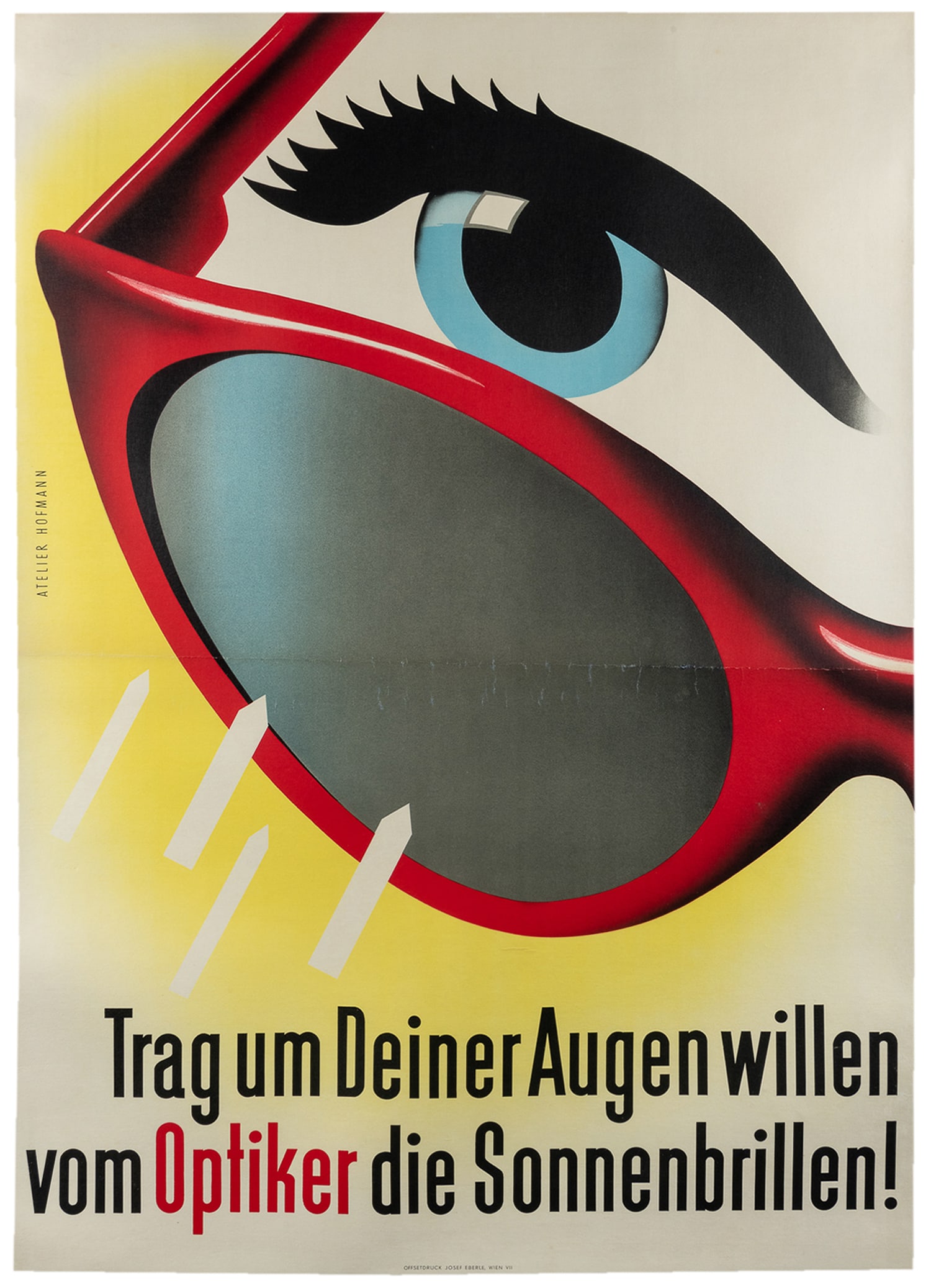 (ATELIER) HOFMANN, Walter (1906 - 1973). Optiker. (1 of 1)