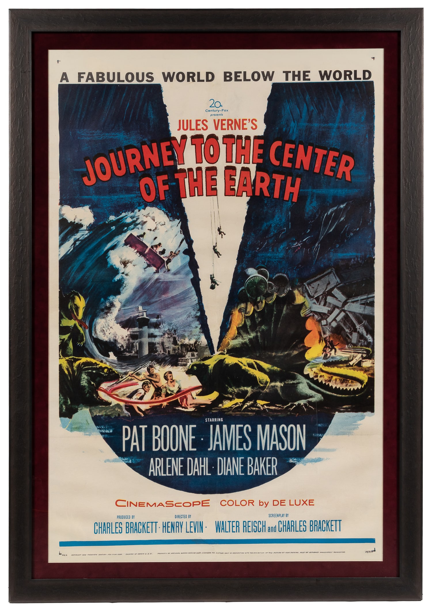 Journey to the Center of the Earth. 20th Century Fox, 1959. (1 of 1)