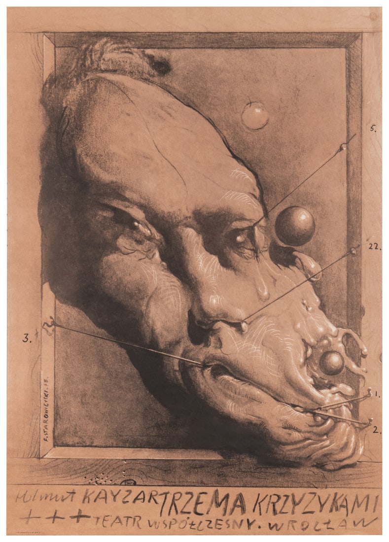 STAROWIEYSKI, Franciszek (1930 - 2009). Trzema Kryzykami. 1... (1 of 1)