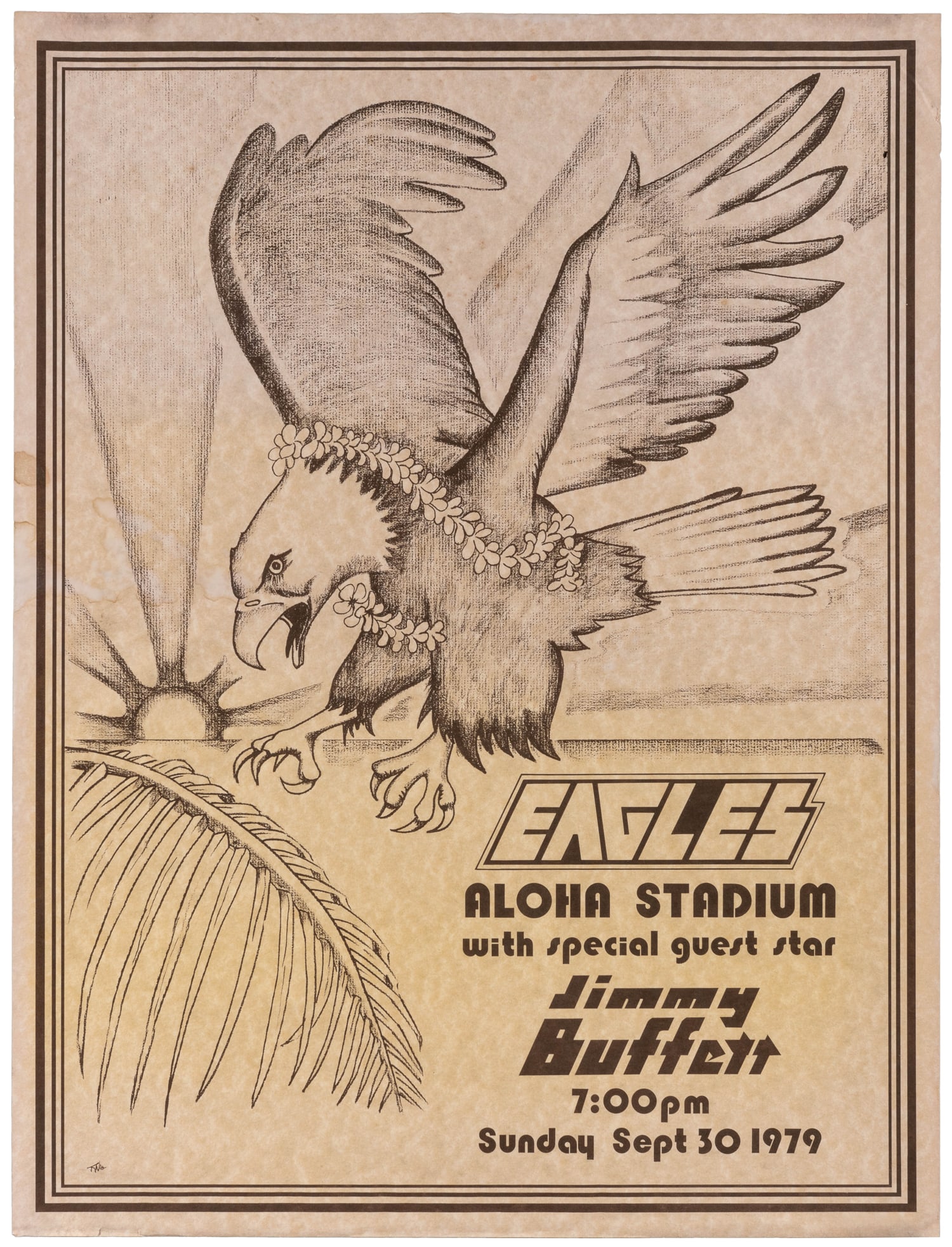Eagles / Jimmy Buffett Aloha Stadium. 1979. (1 of 1)