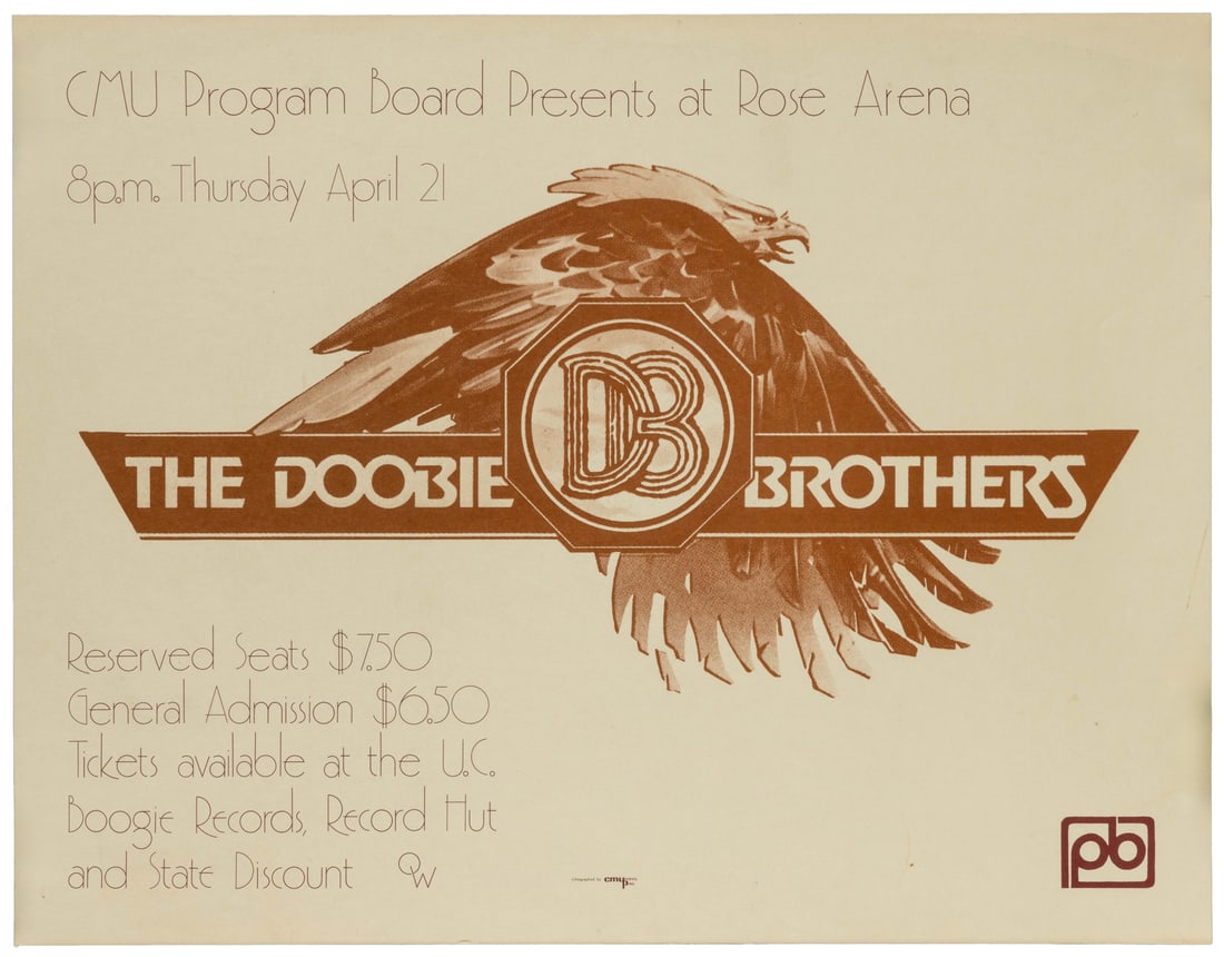 The Doobie Brothers / Rose Arena. 1977. (1 of 1)